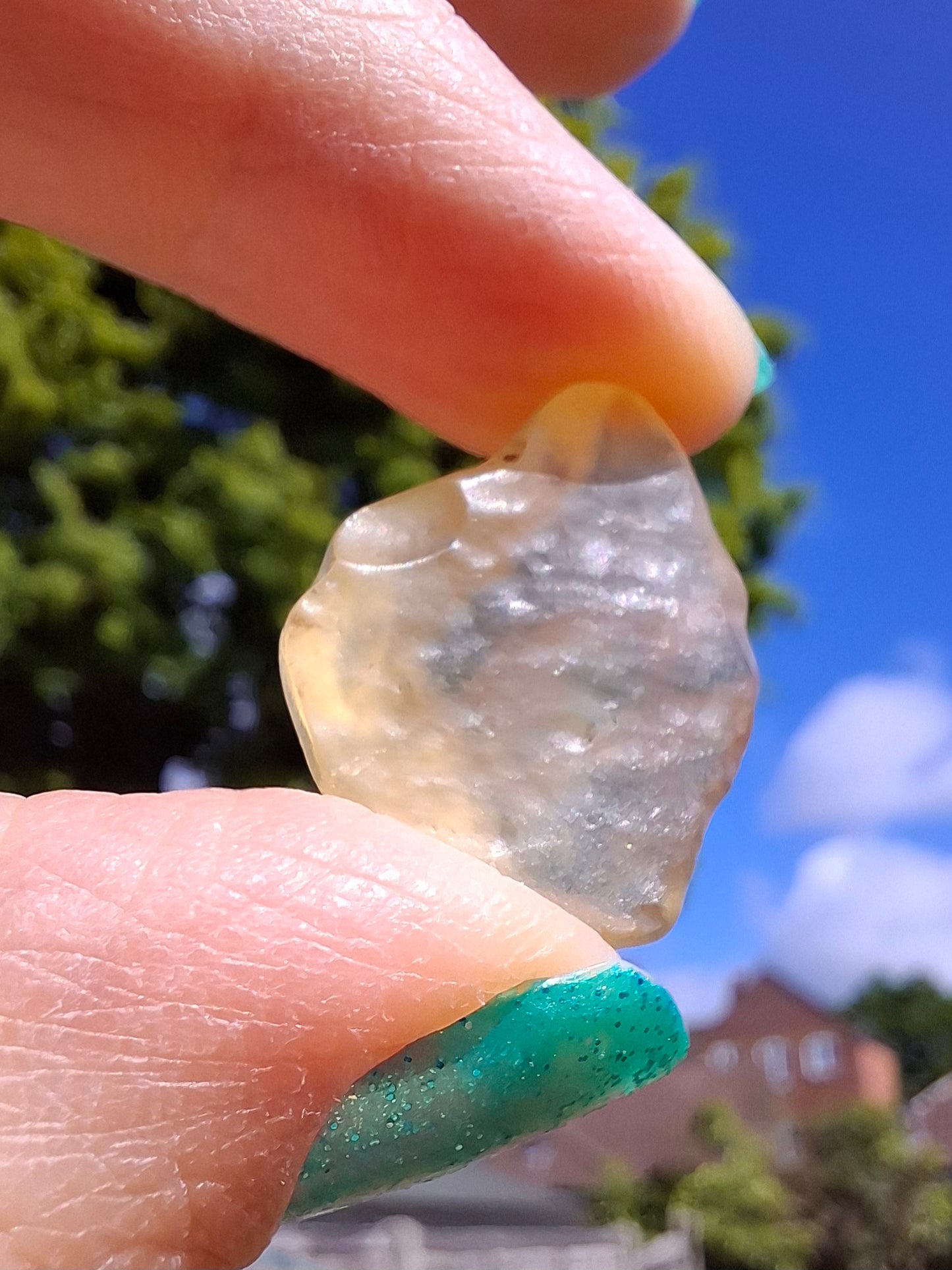 Libyan Desert Glass Piece, 4.76g, Tektite