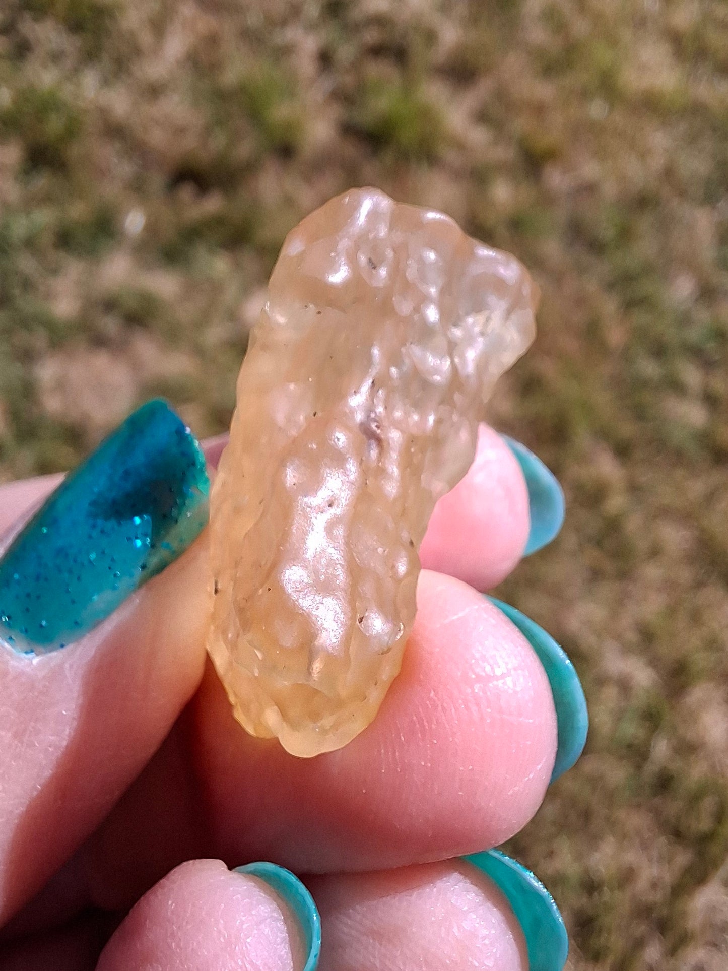Libyan Desert Glass Piece, 10.00g, Tektite