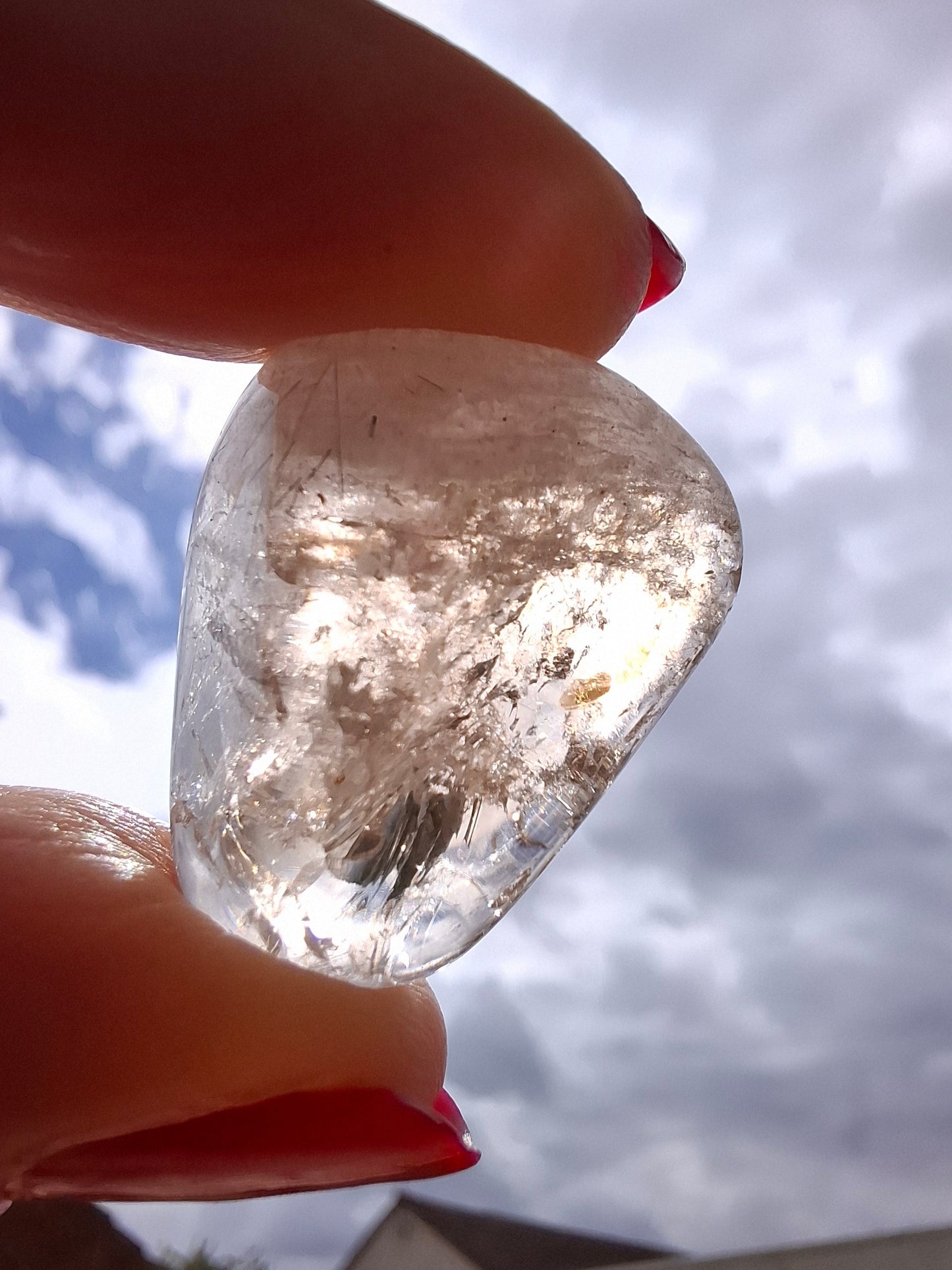 Smoky Quartz, Tumble Stone, Crystal (Ref: T106)