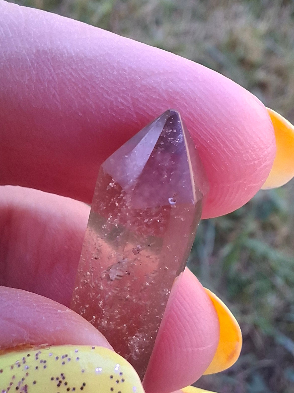 Libyan Desert Glass DT Carving, 4.22g, Tektite (Ref: LDT6)