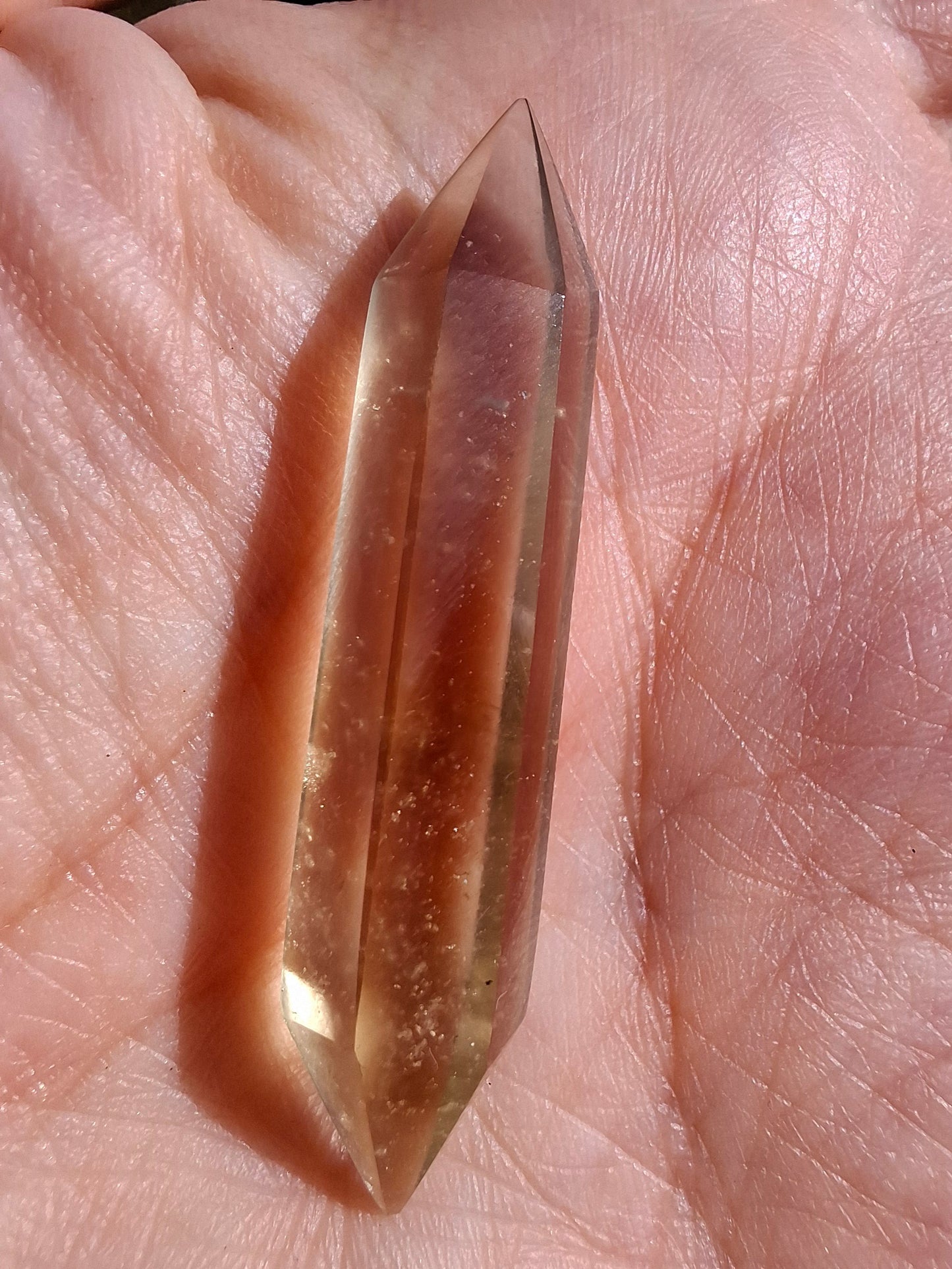 Libyan Desert Glass DT Carving, 4.71g, Tektite (Ref: LDT9)