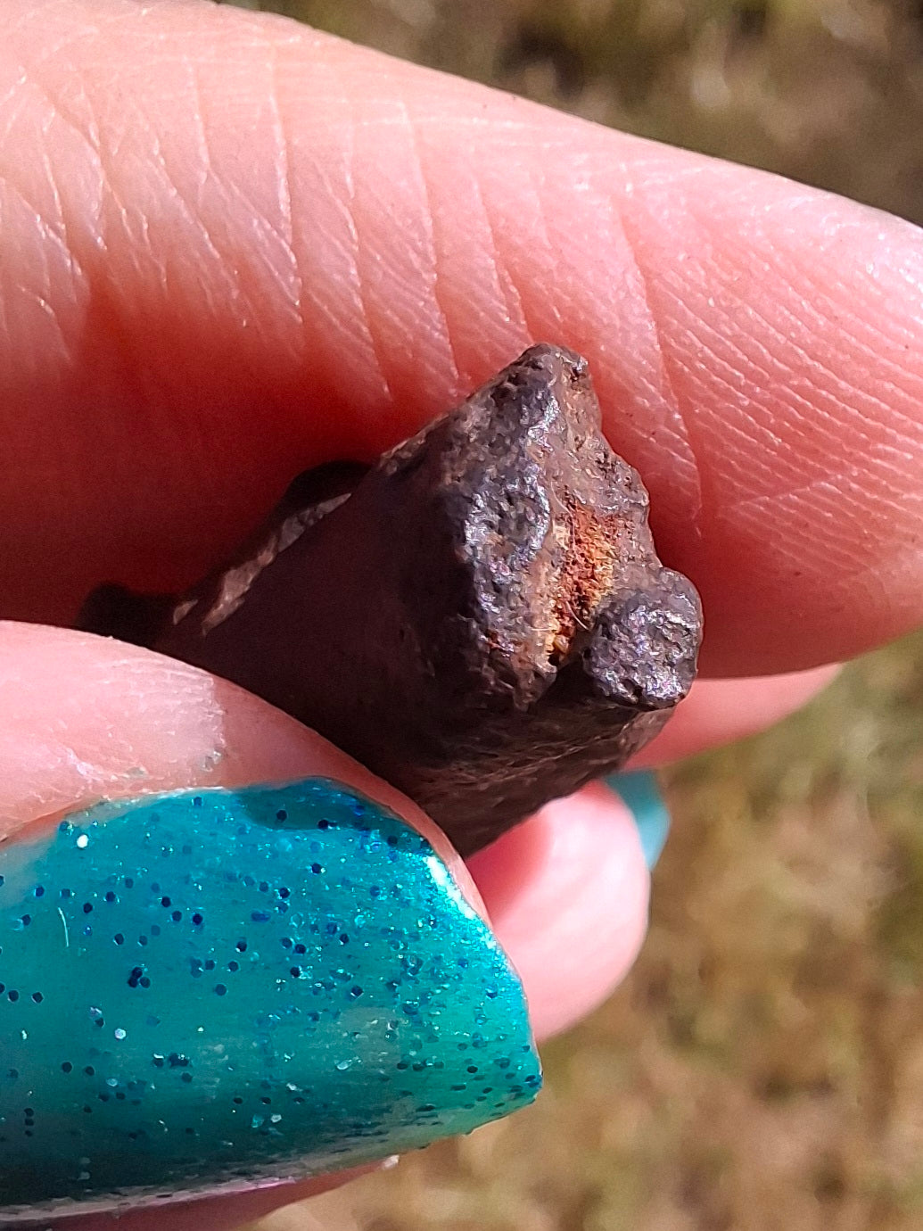 Gebel Kamil Iron Meteorite, 13.55g (Ref: K43)