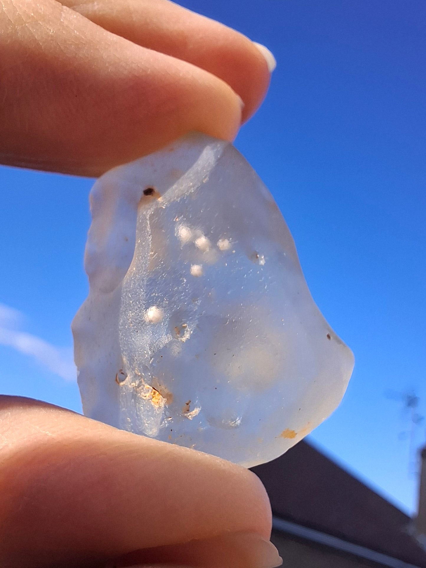 Libyan Desert Glass Piece, 10.91g, Tektite (Ref: LE259)