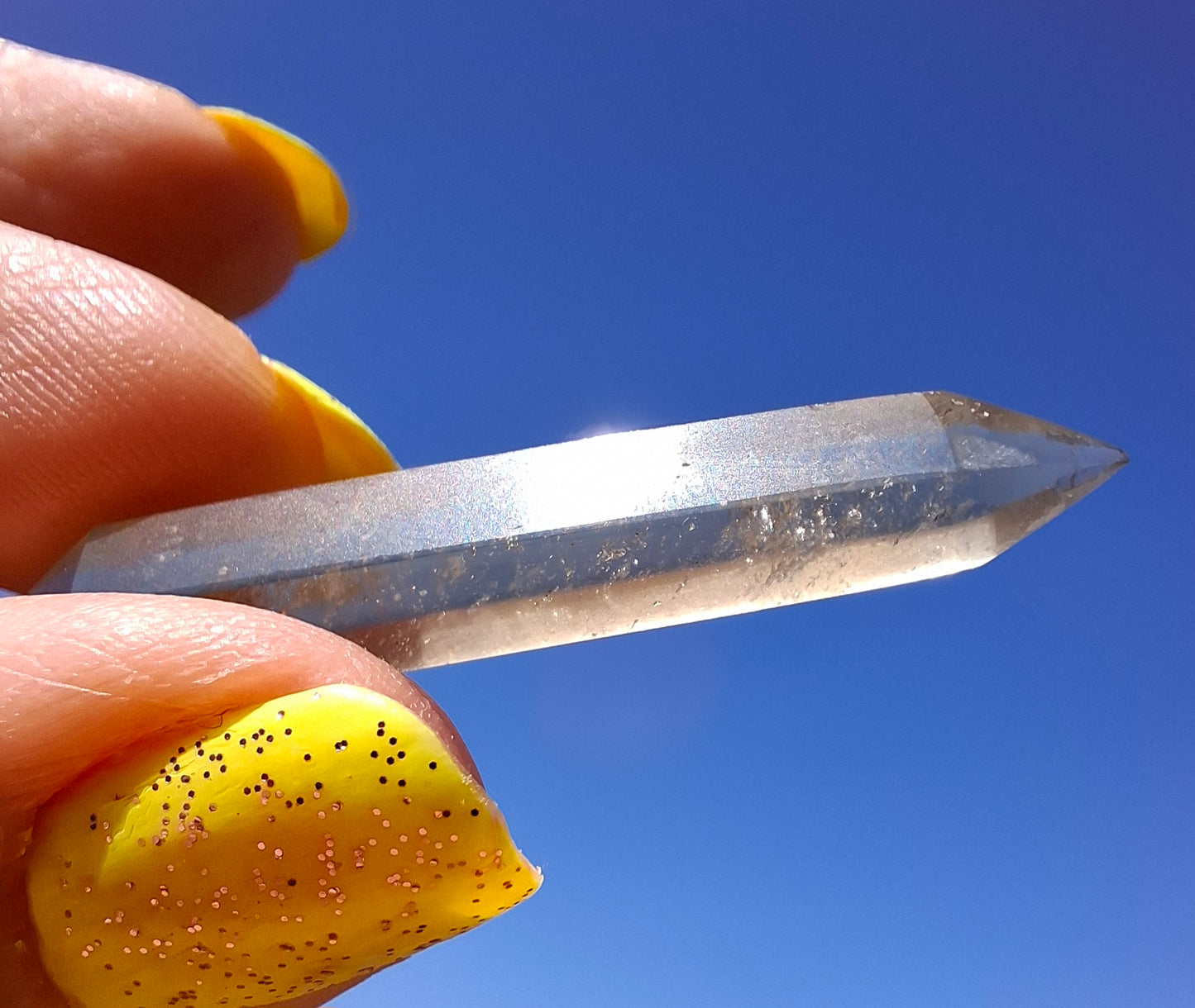 Libyan Desert Glass DT Carving, 3.93g, Tektite (Ref: LDT3)