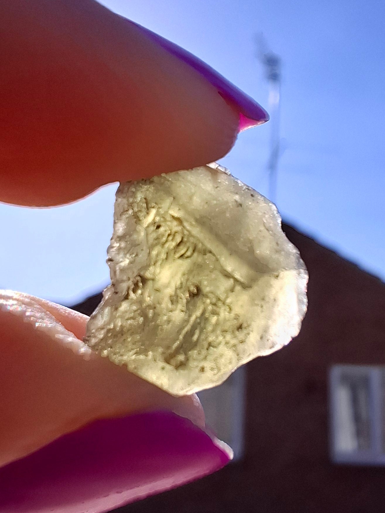 Moldavite Piece, 1.16g, Tektite (Ref: 1461)
