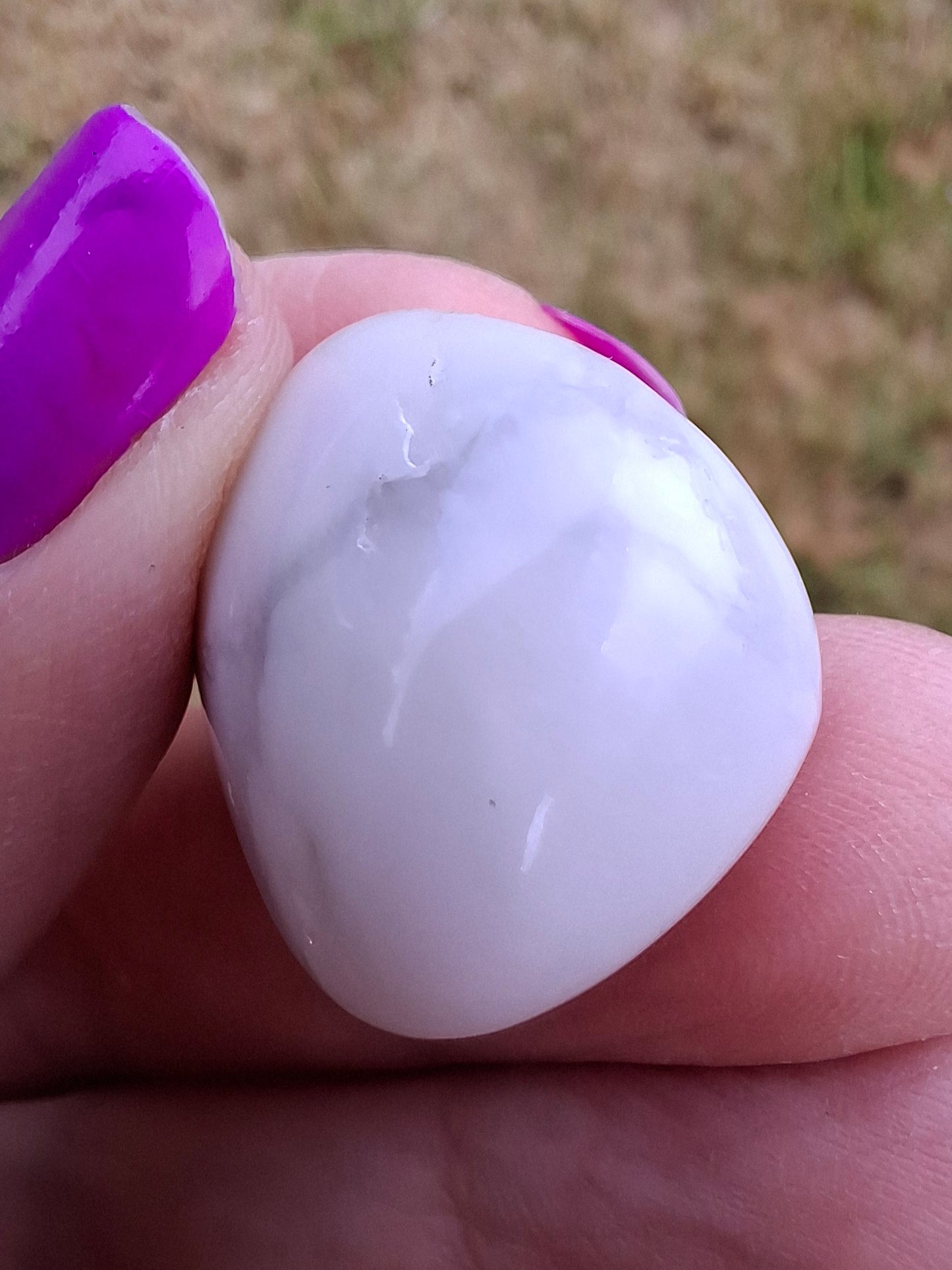 Howlite, Tumble Stone, Crystal (Ref: T37)
