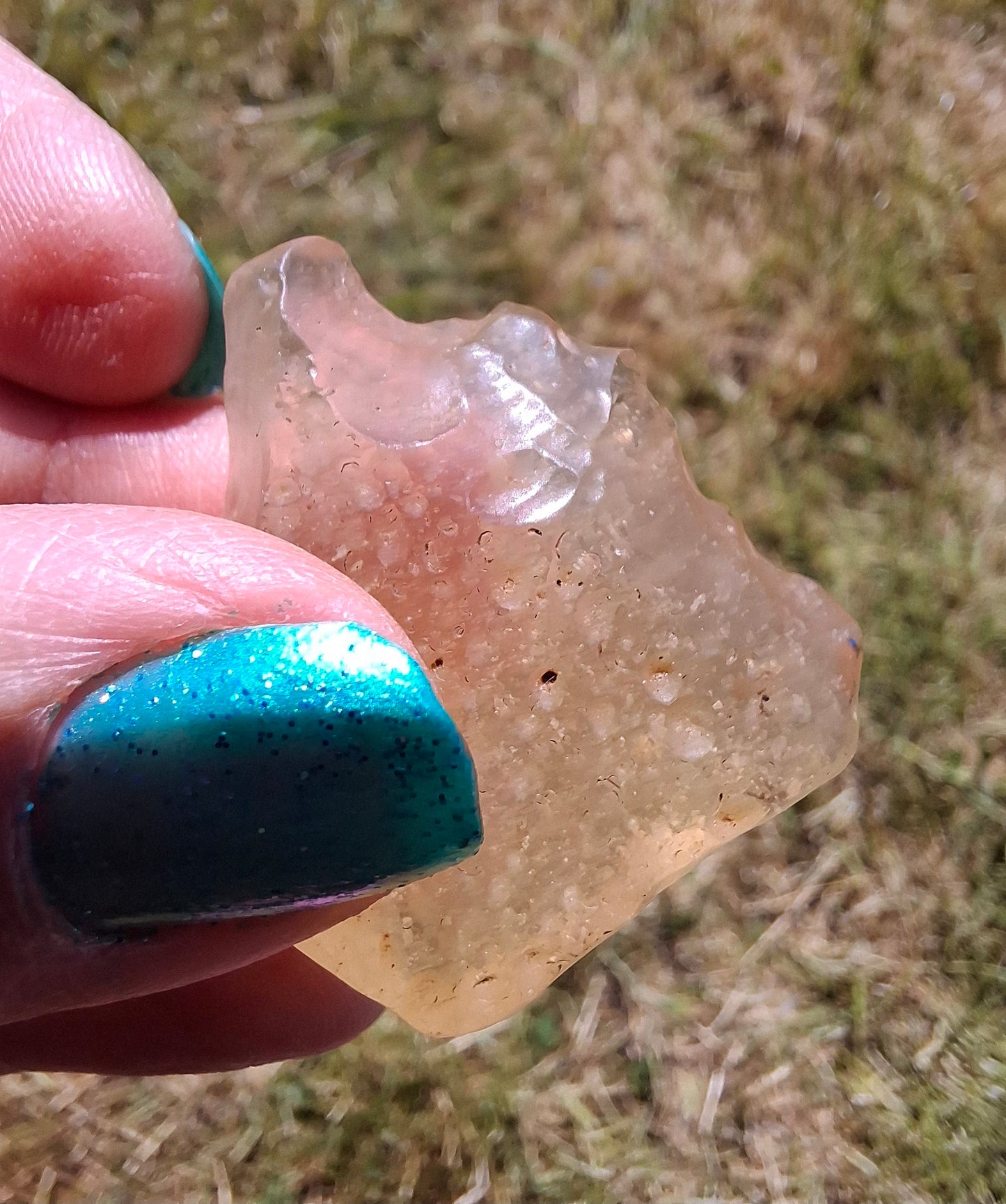Libyan Desert Glass Piece, 15.20g, Tektite (Ref: LE276)