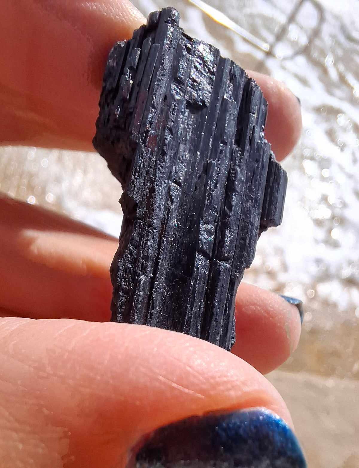 Black Tourmaline RAW, 13.00g, Crystal (Ref: RBT9)