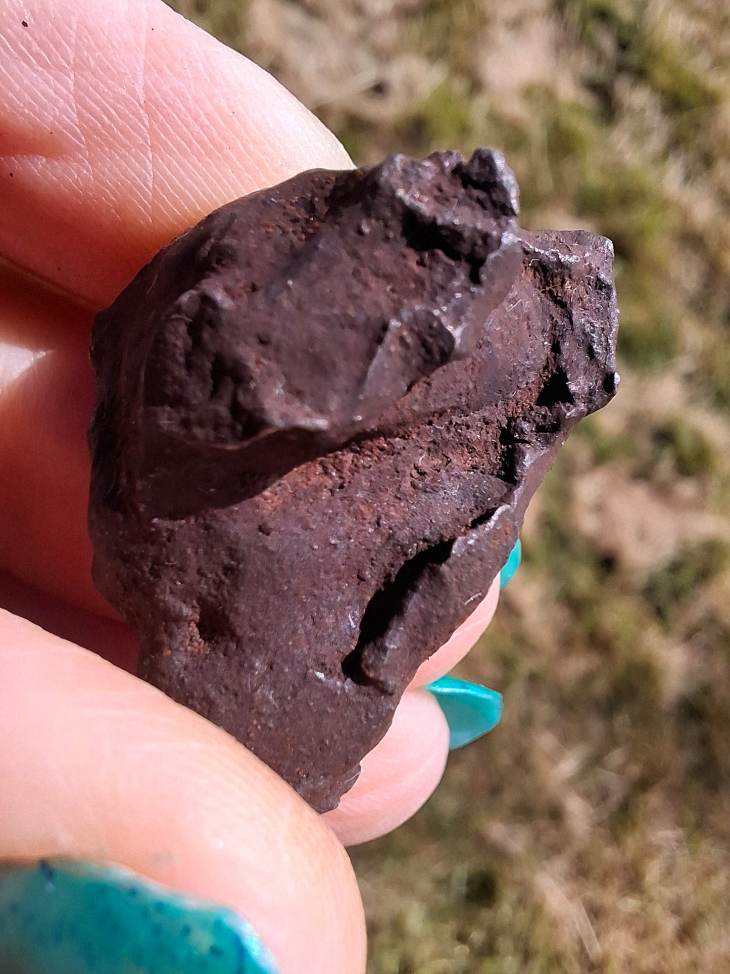 Gebel Kamil Iron Meteorite, 25.42g (Ref: K38)