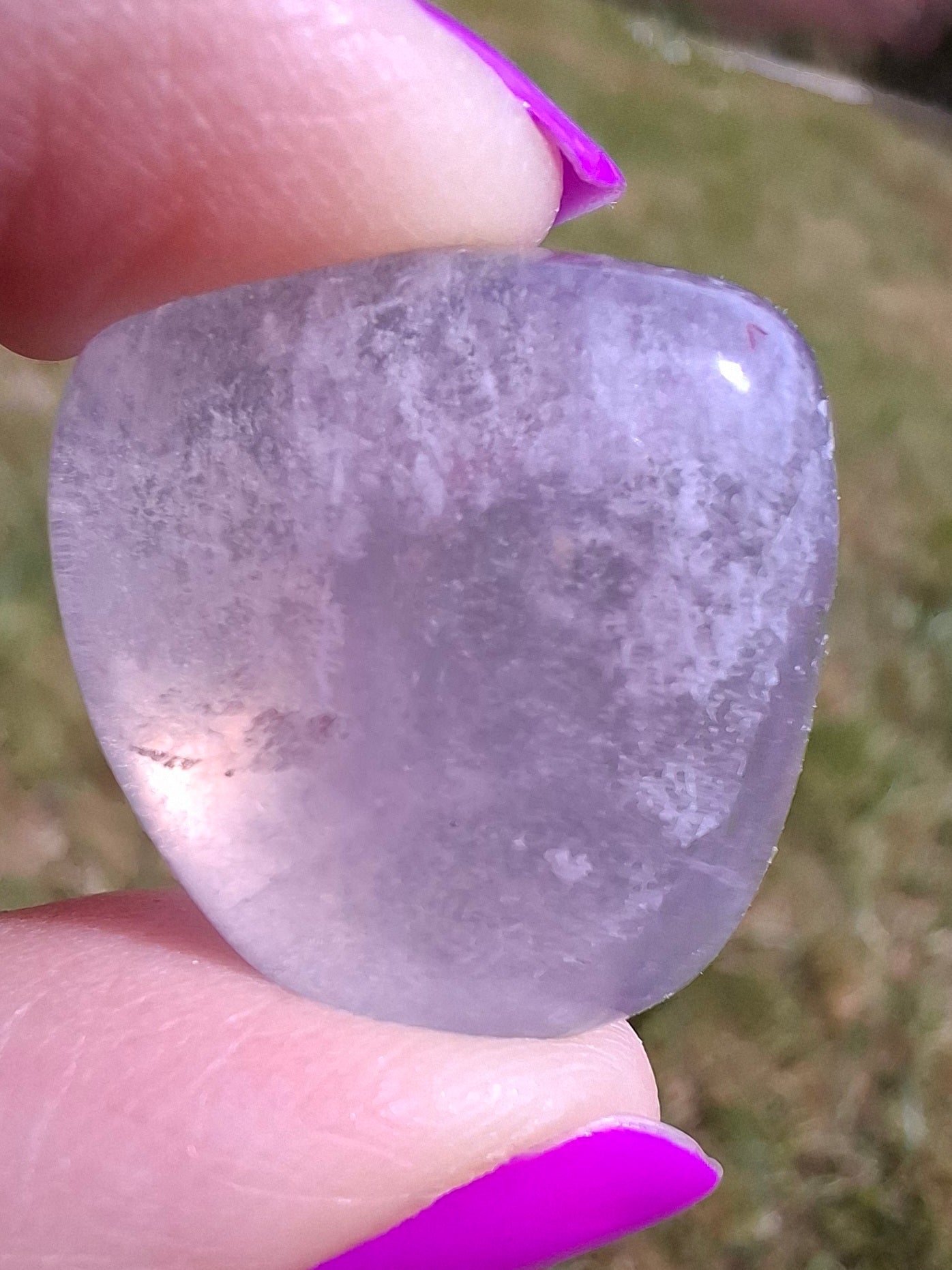 Fluorite, Tumble Stone, Crystal (Ref: T59)