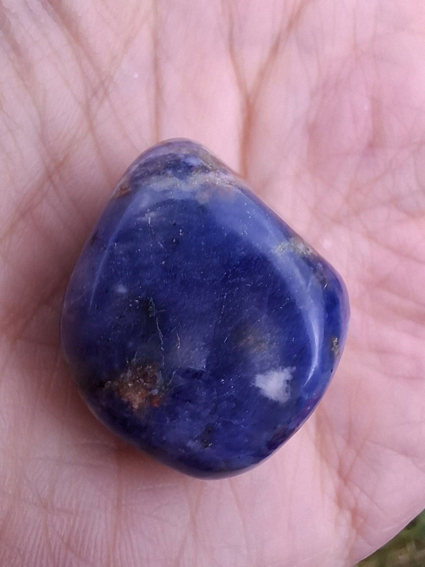Sodalite, Tumble Stone, Crystal (Ref: T154)