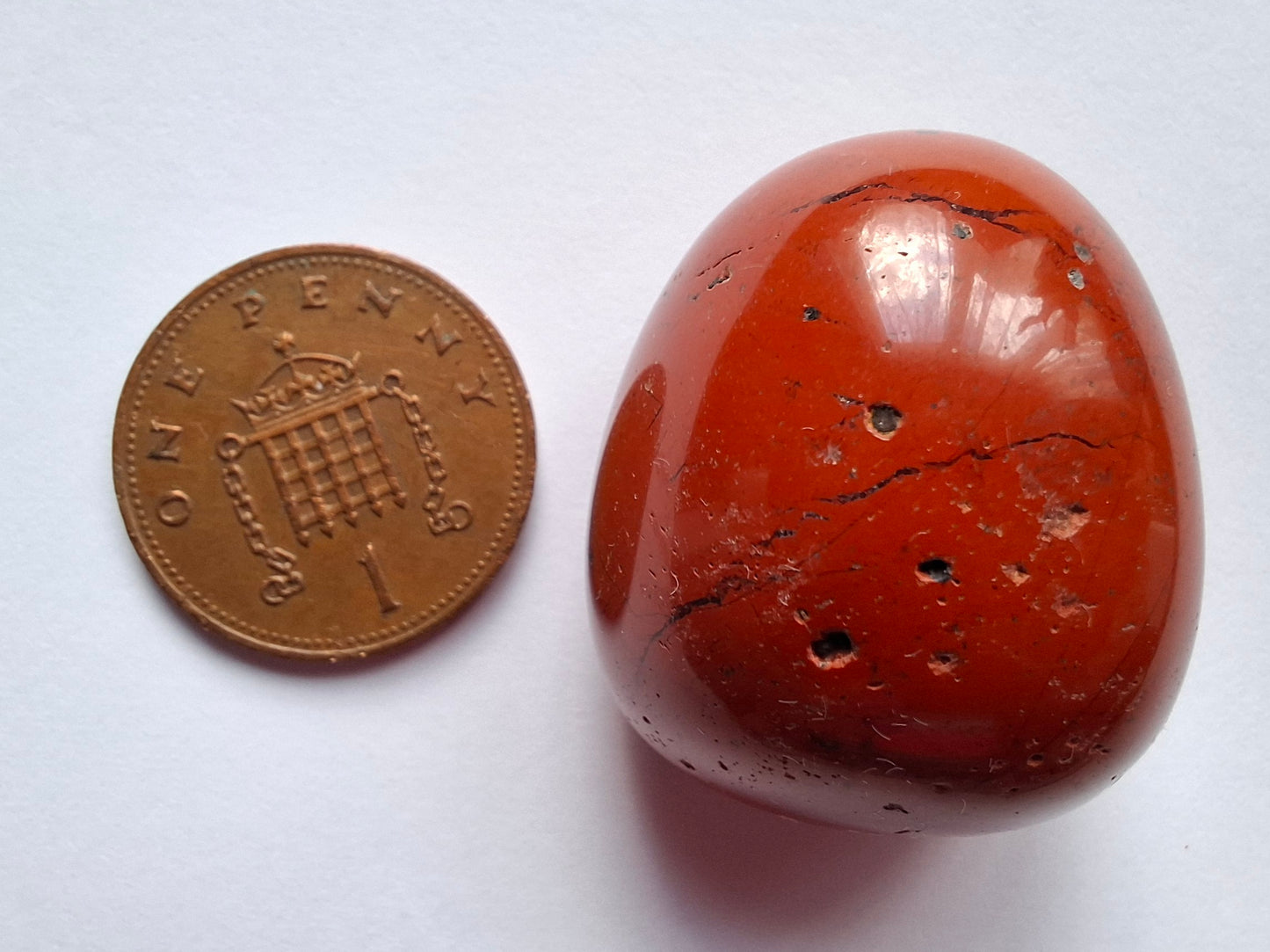 Red Jasper, Tumble Stone, Crystal (Ref: T83)