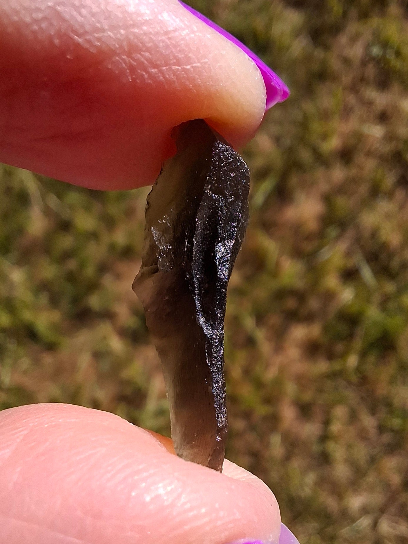 Moldavite Piece, 1.08g, Tektite (Ref: 1429)