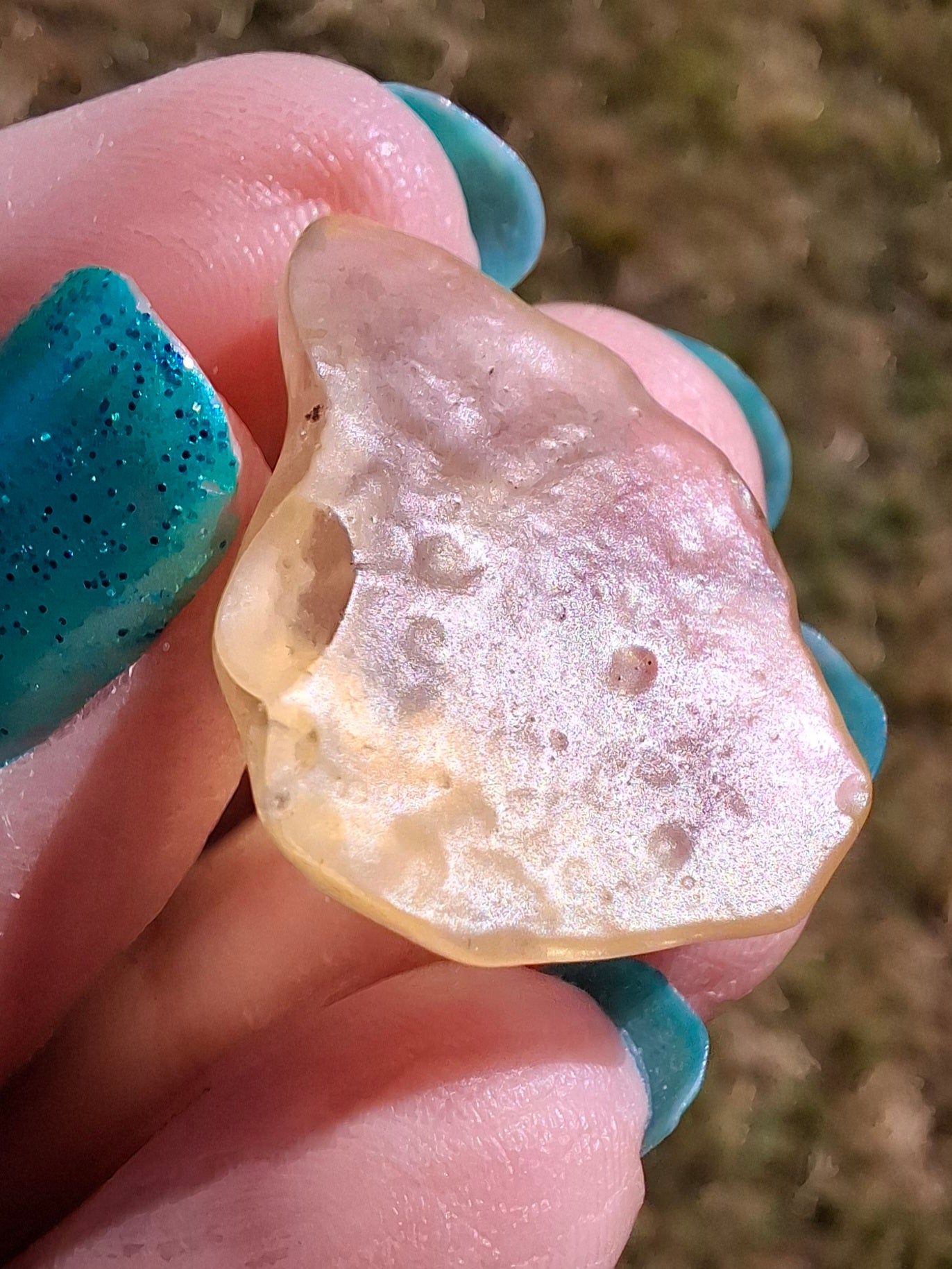 Libyan Desert Glass Piece, 4.76g, Tektite