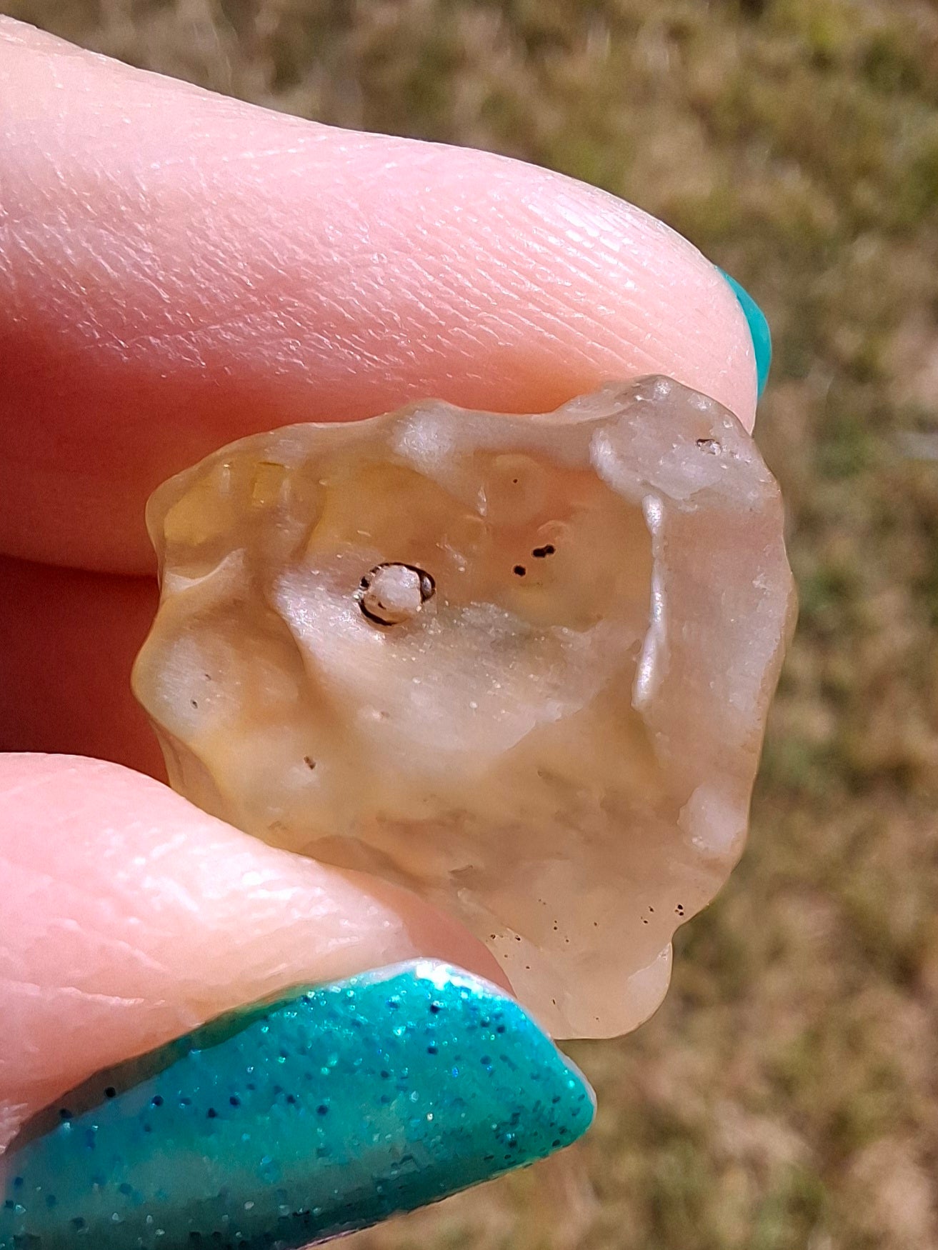 Libyan Desert Glass Piece, 5.58g, Tektite