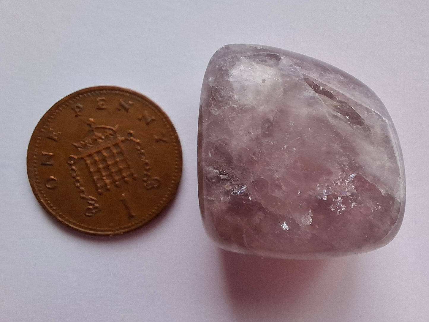 Fluorite, Tumble Stone, Crystal (Ref: T58)