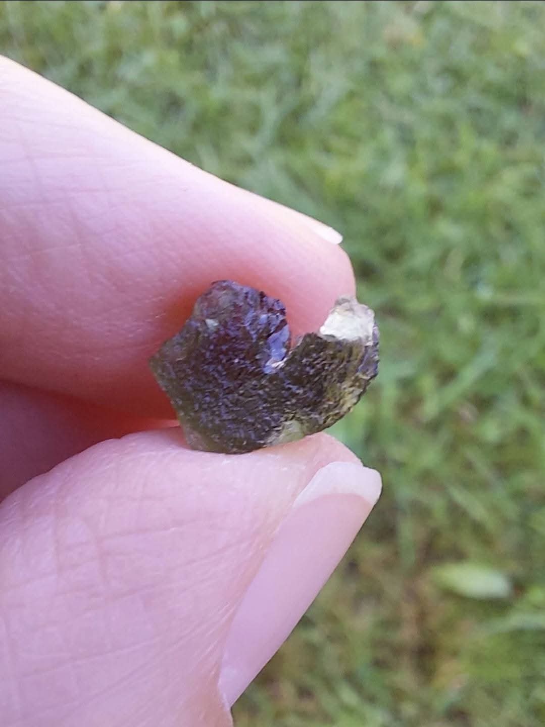 Moldavite Piece, 0.51g, Tektite (Ref: 873)