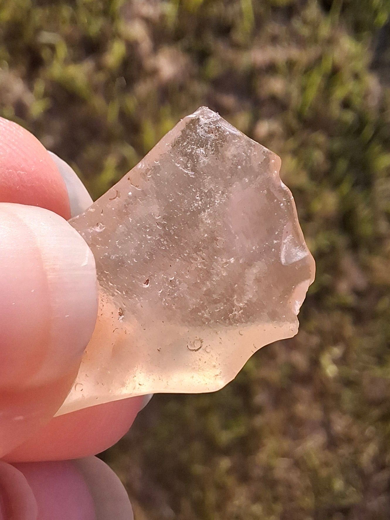Libyan Desert Glass Piece, 3.04g, Tektite (Ref: LE12)
