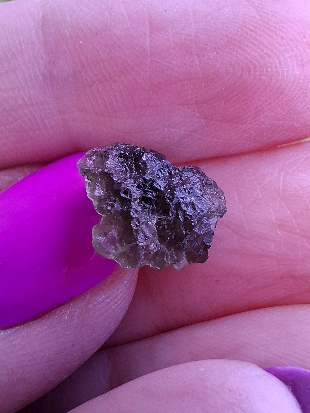 Moldavite Piece, 0.62g, Tektite (Ref: 1455)