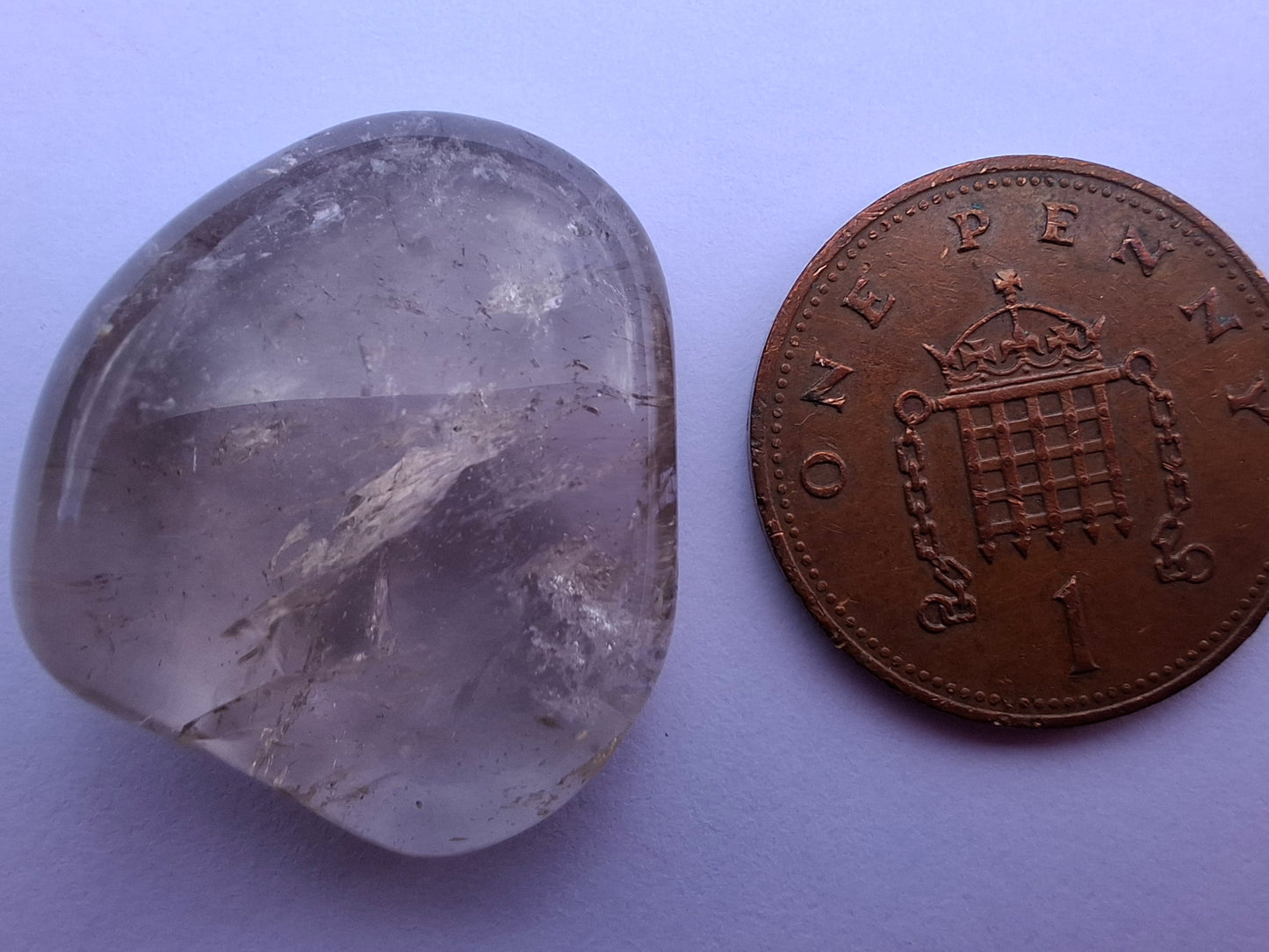 Smoky Quartz, Tumble Stone, Crystal (Ref: T107)