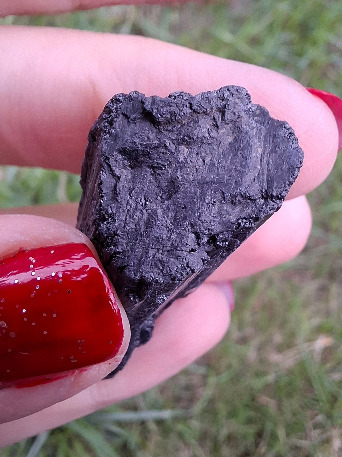 Black Tourmaline RAW, 21.93g, Crystal (Ref: RBT16)