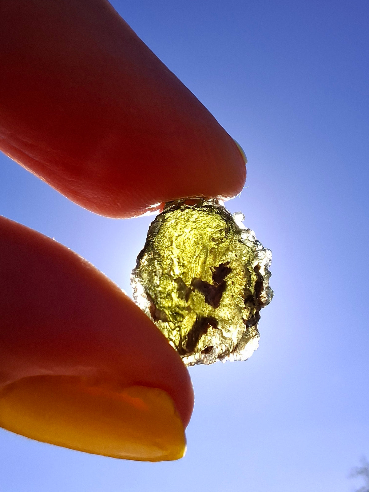 Moldavite Piece, 1.61g, Tektite (Ref: 1517)