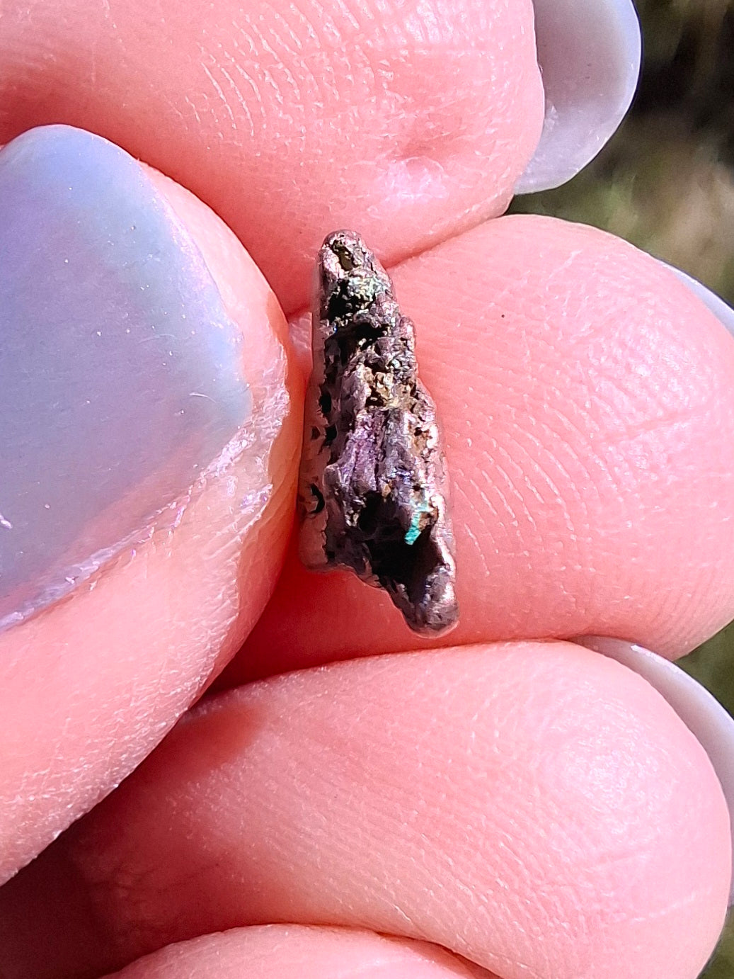 Native Copper Nugget, 0.76g, (Ref: COP2)