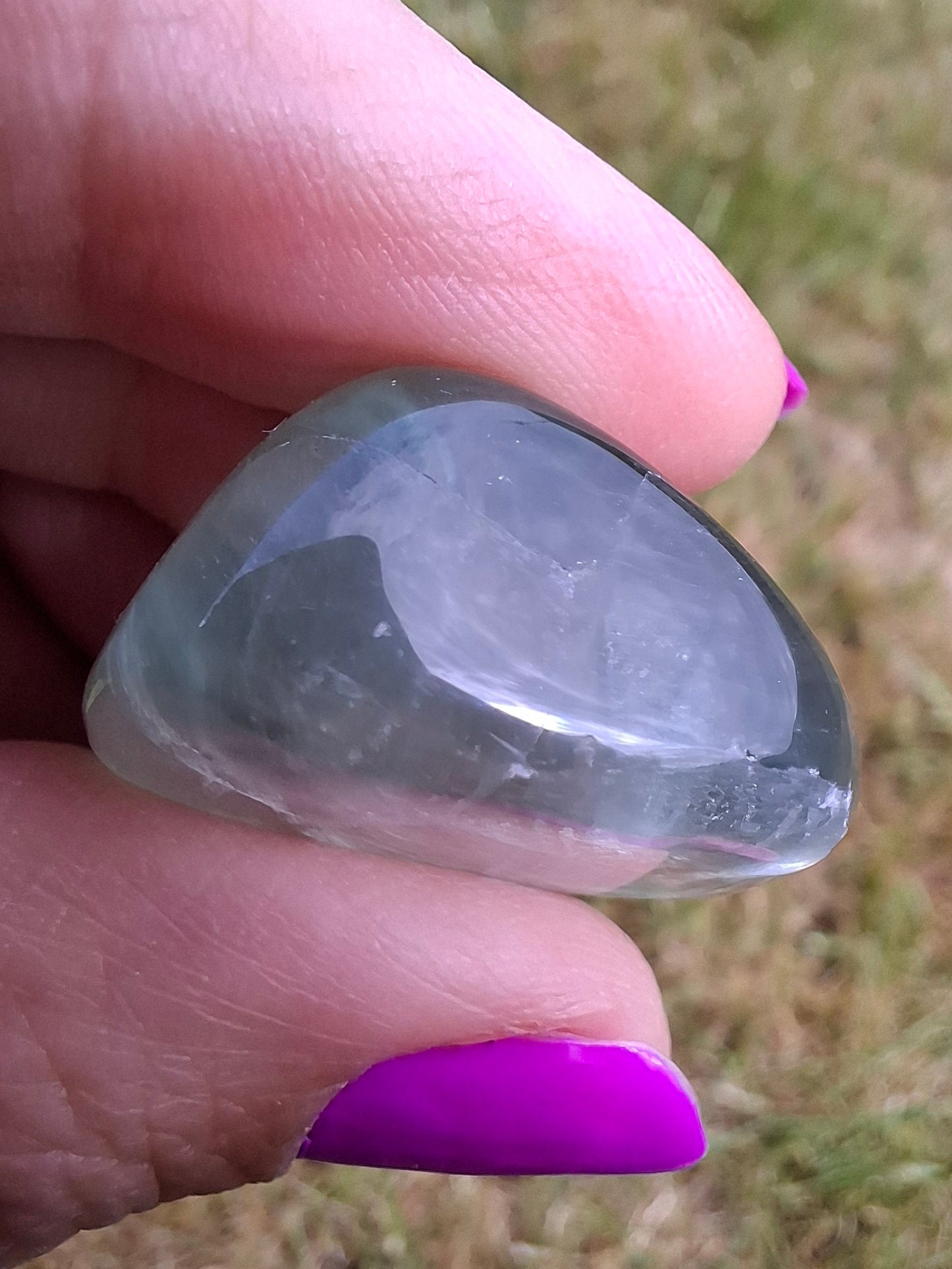 Fluorite, Tumble Stone, Crystal (Ref: T48)