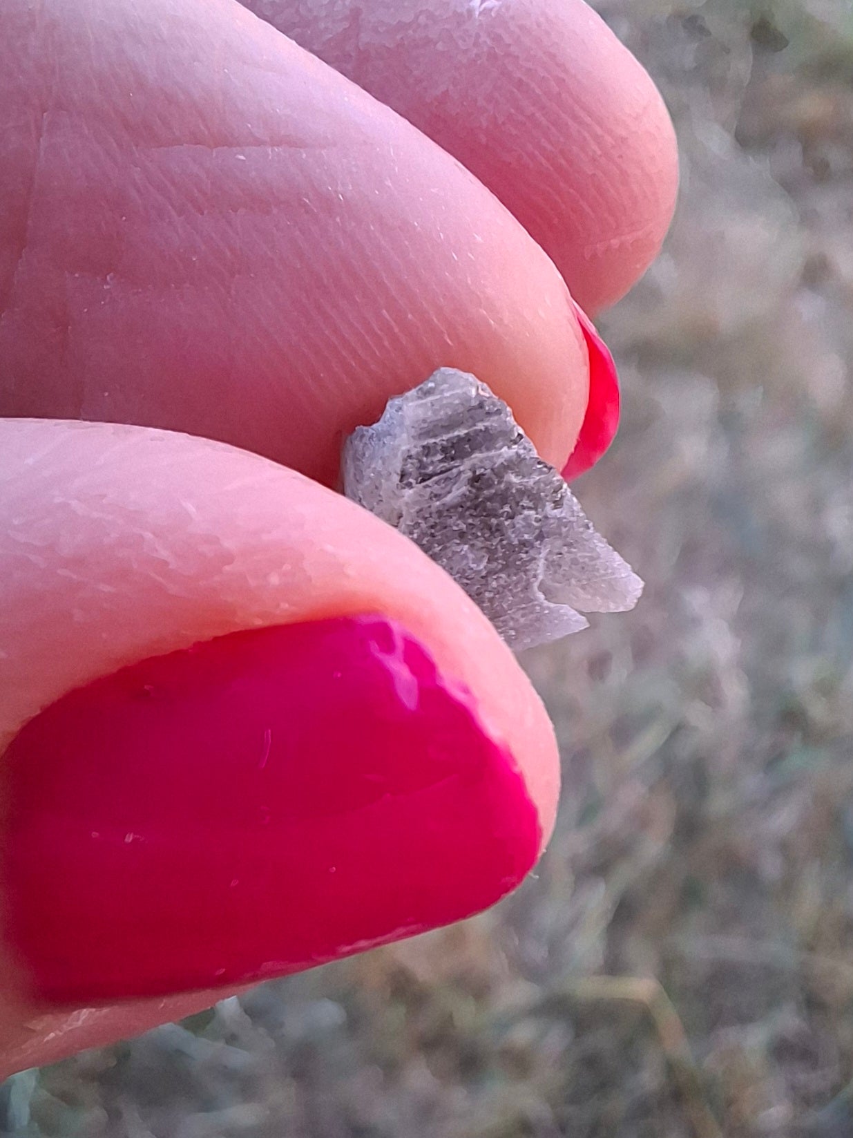 Moldavite Piece, SNOWFLAKE, FROSTED, BRUSNA, 0.36g, Tektite (Ref: 1506)