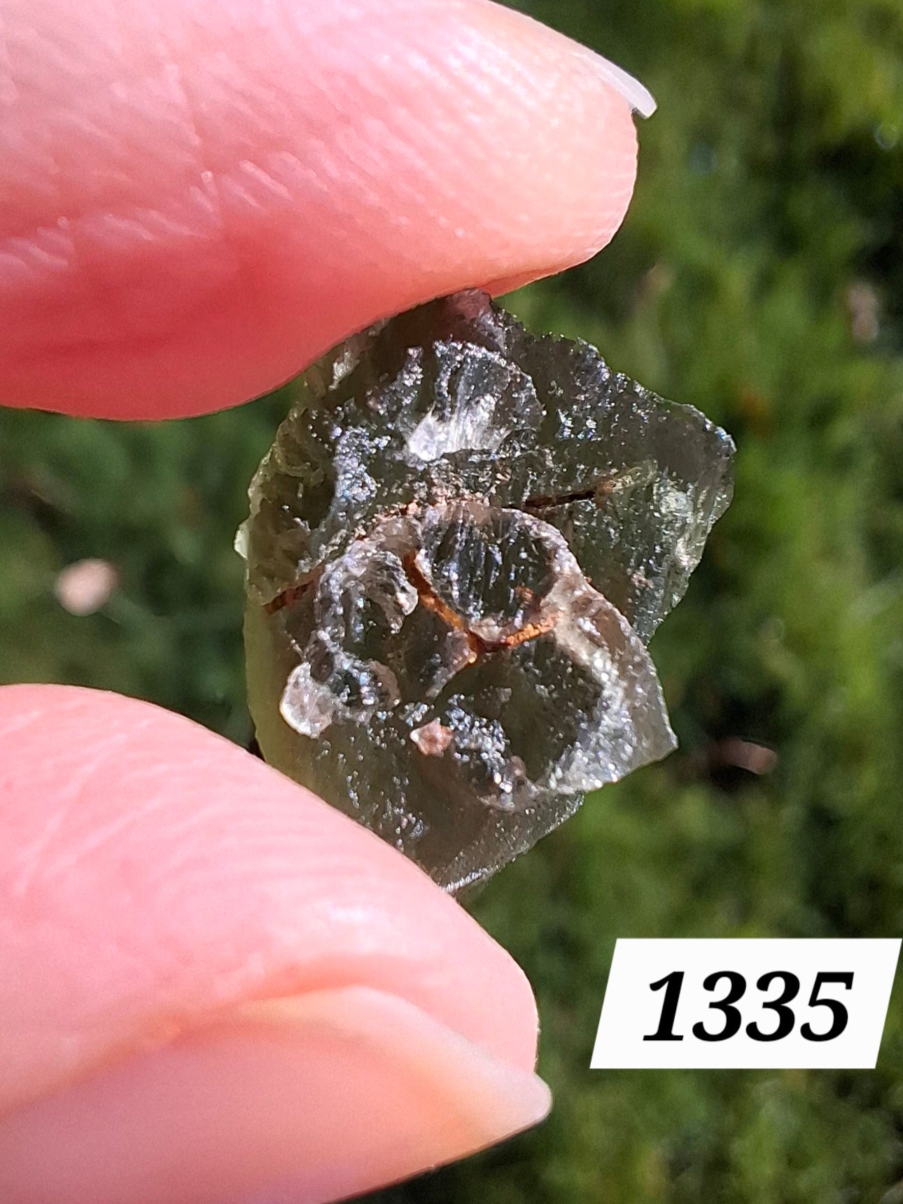 Moldavite Piece, 1.13g, Tektite (Ref: 1335)