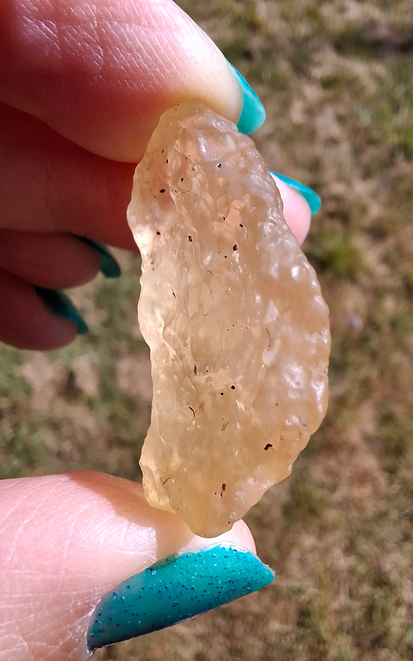 Libyan Desert Glass Piece, 10.00g, Tektite