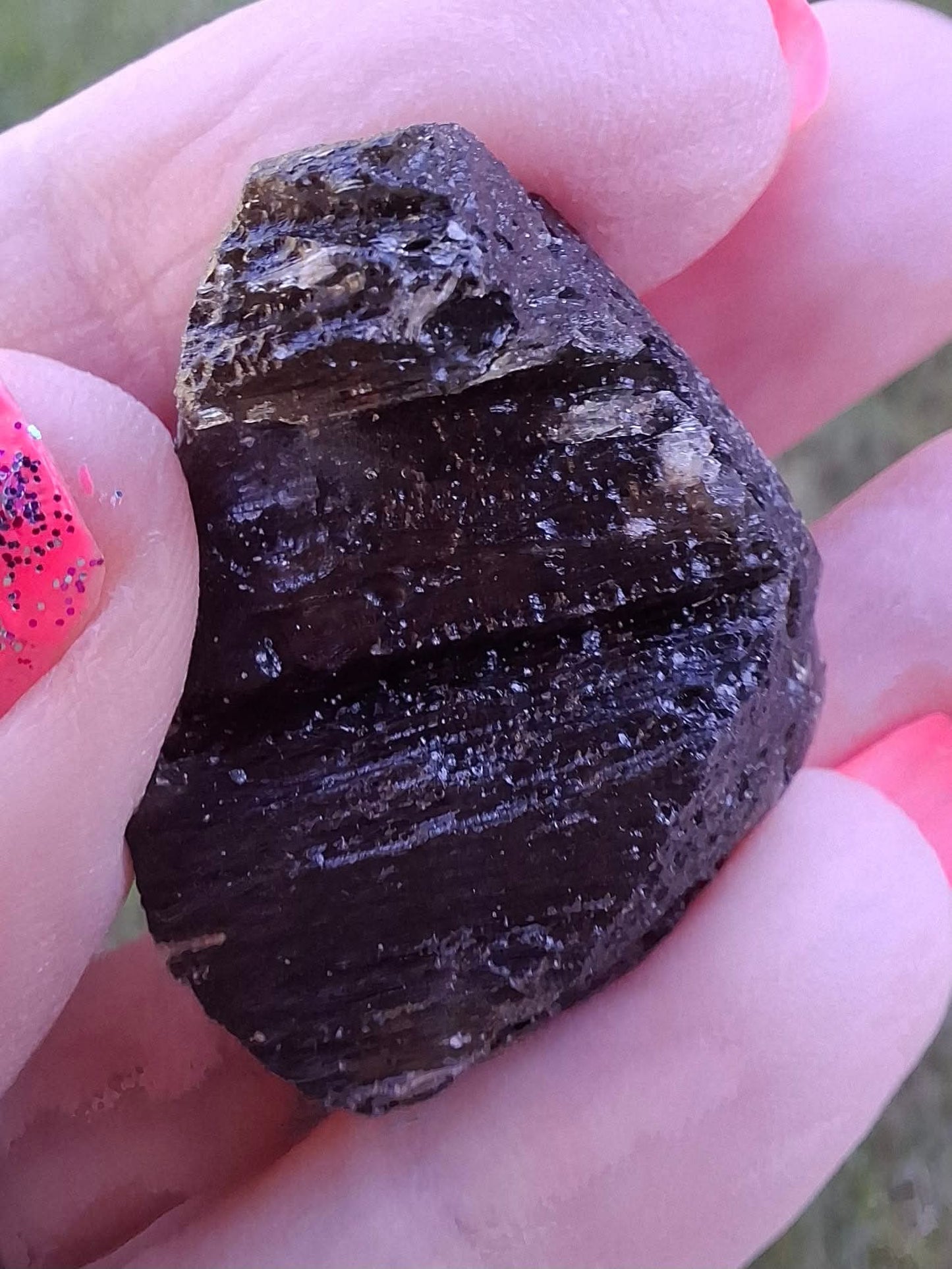 Moldavite Piece, JAKULE, 11.41g, Tektite (Ref: 1176)