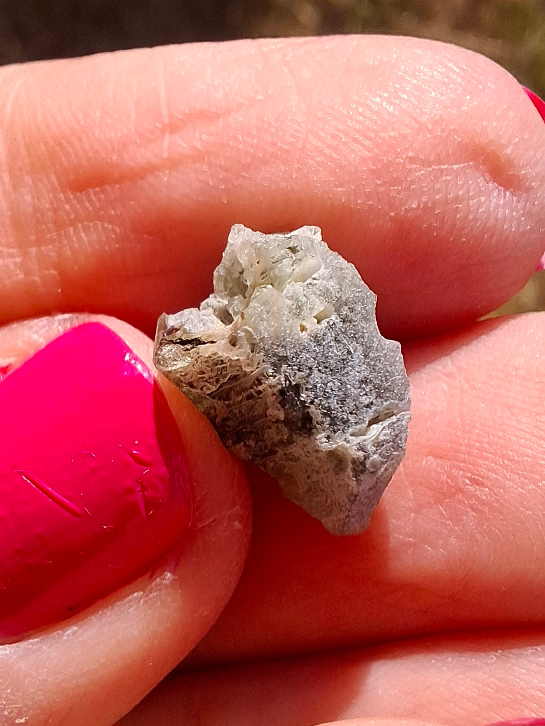 Moldavite Piece, SNOWFLAKE, FROSTED, BRUSNA, 1.05g, Tektite (Ref: 1490)