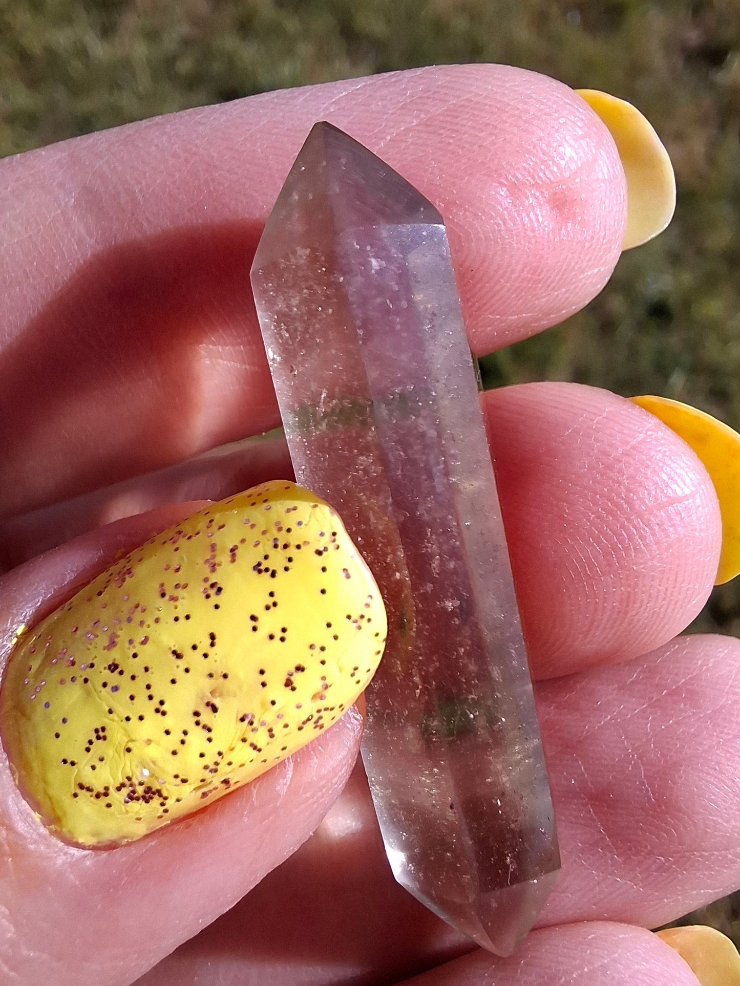 Libyan Desert Glass DT Carving, 4.51g, Tektite (Ref: LDT4)
