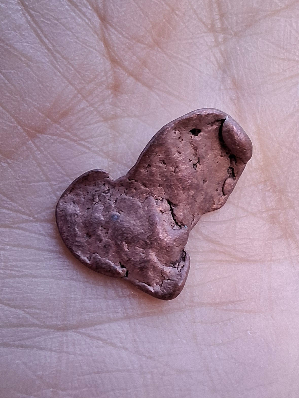 Native Copper Nugget, 1.34g, (Ref: COP1)