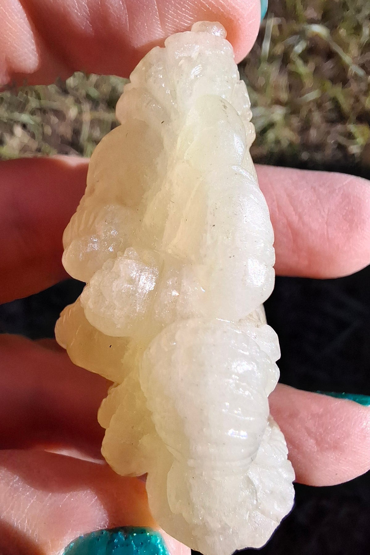 Libyan Desert Glass GANESHA craving, 31.21g, Tektite (Ref: Ganesha2)