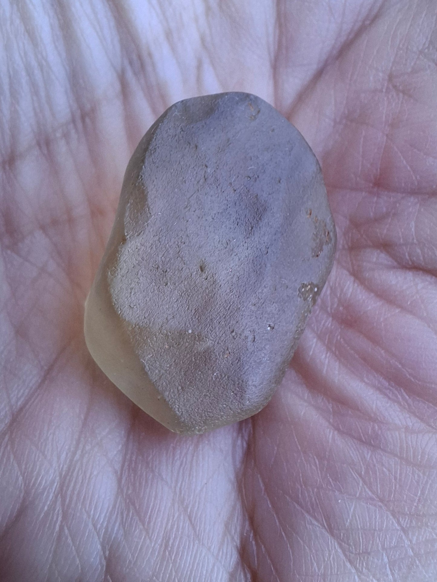 Libyan Desert Glass (darker) Piece, 9.54g, Tektite (Ref: L1371)