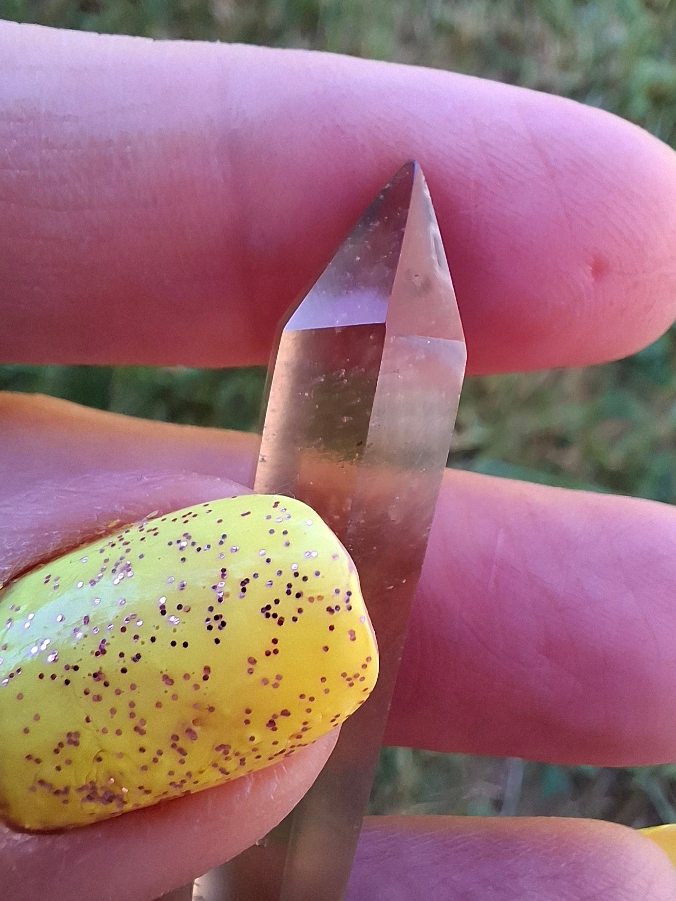 Libyan Desert Glass DT Carving, 4.71g, Tektite (Ref: LDT9)