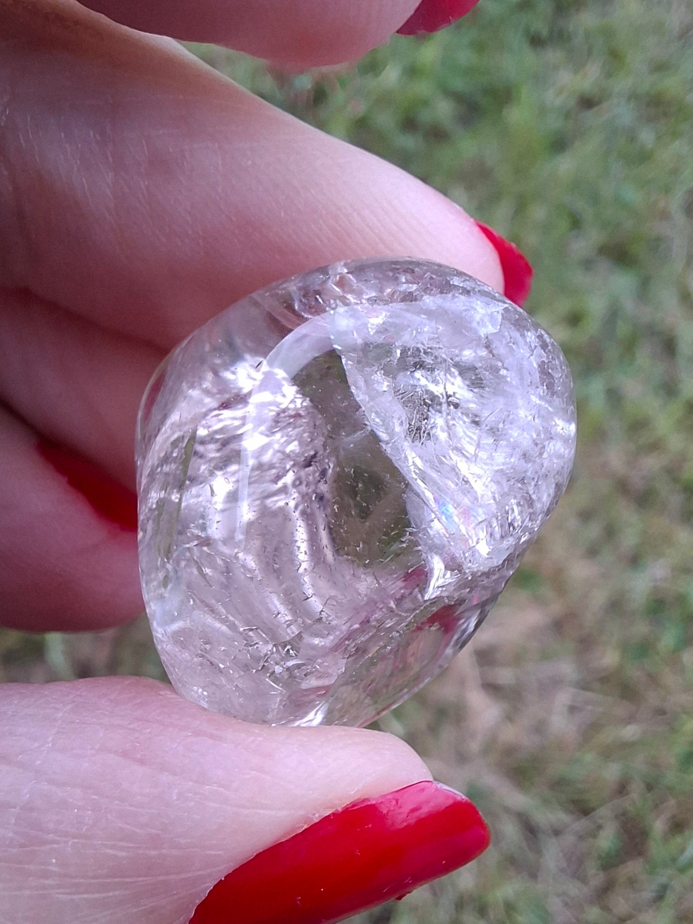 Smoky Quartz, Tumble Stone, Crystal (Ref: T109)