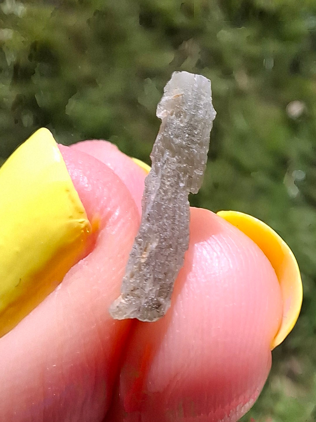Moldavite Piece, 0.39g, Tektite (Ref: 1507)