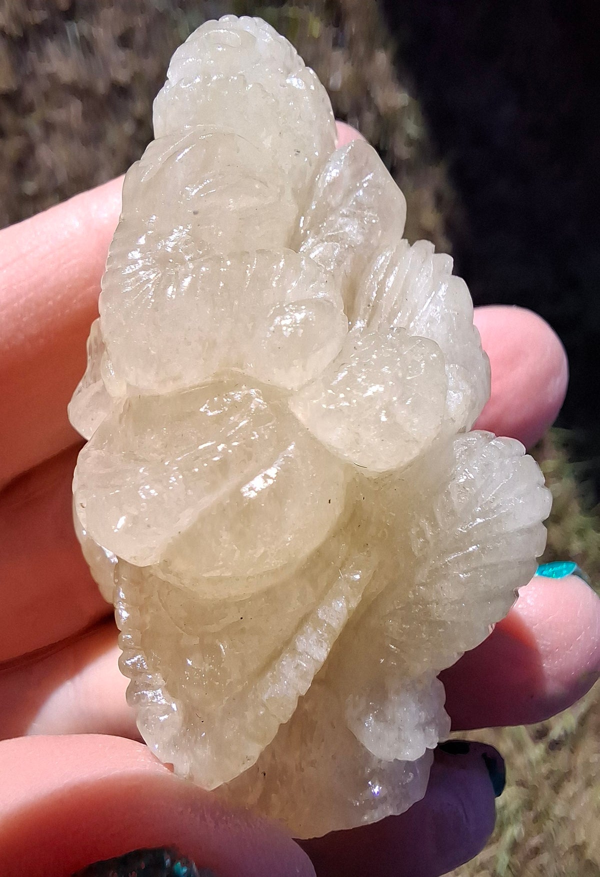Libyan Desert Glass GANESHA craving, 31.21g, Tektite (Ref: Ganesha2)