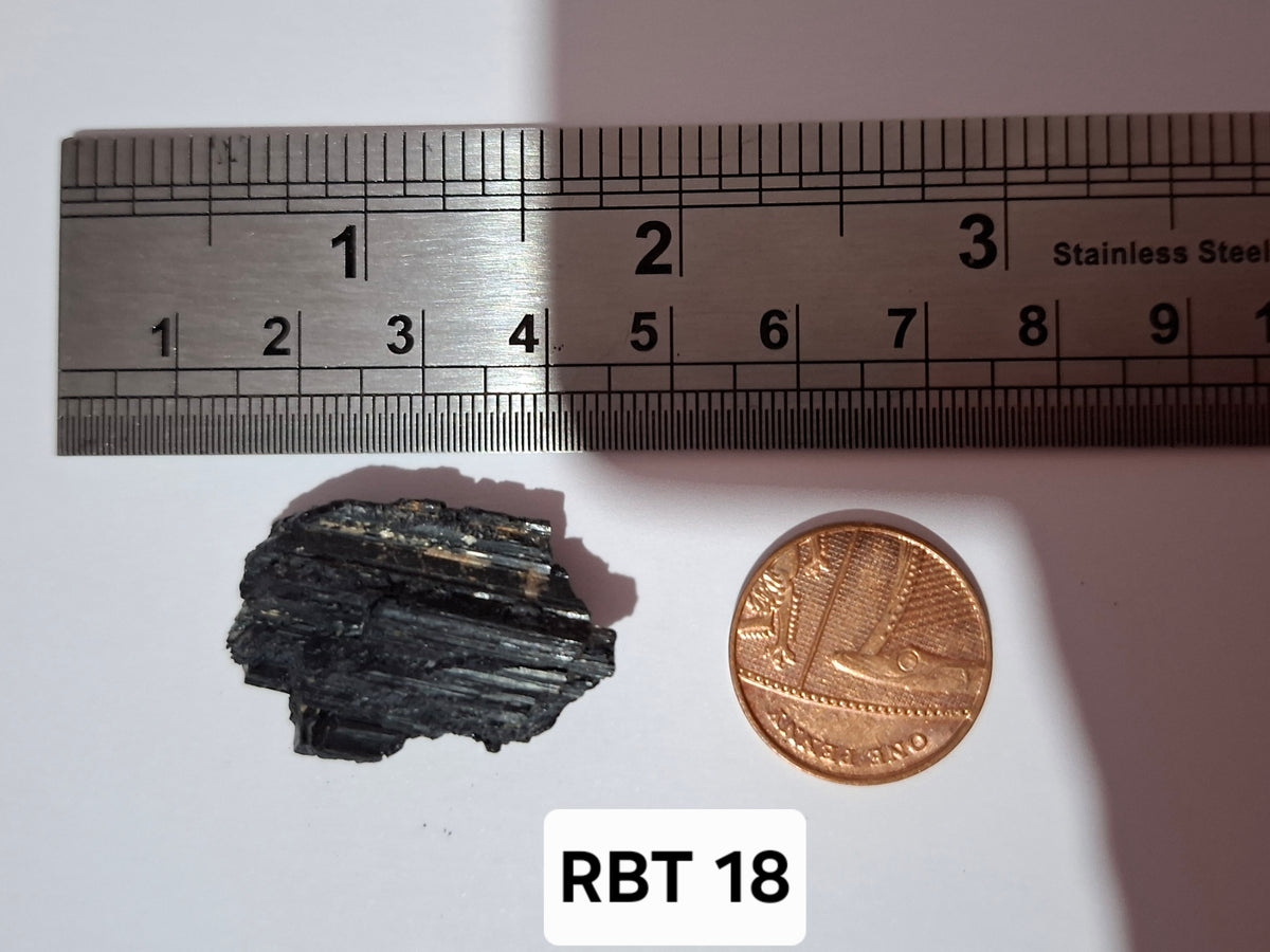 Black Tourmaline RAW, 6.68g, Crystal (Ref: RBT18)