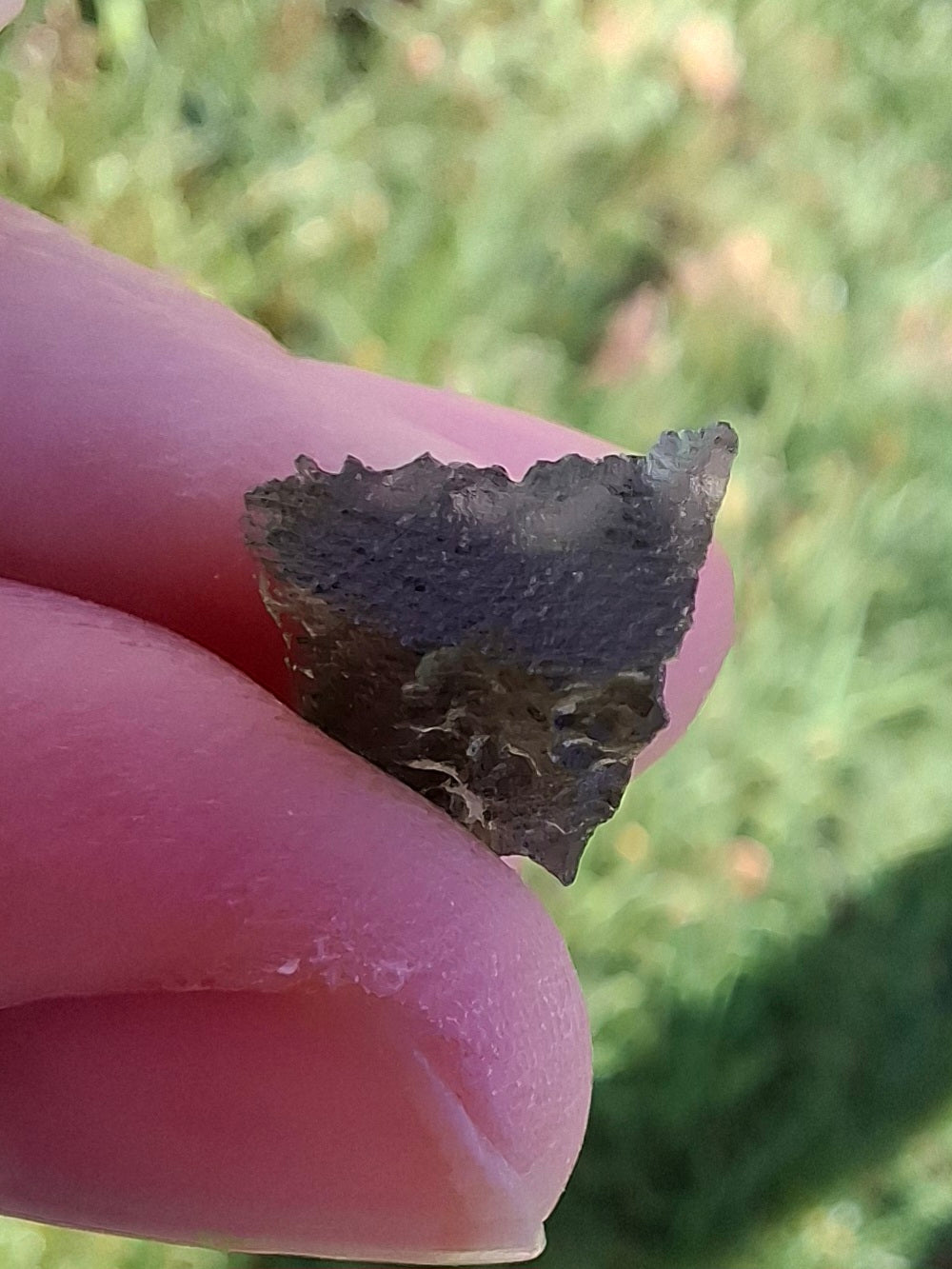Moldavite Piece, 0.73g, Tektite (Ref: 1331)