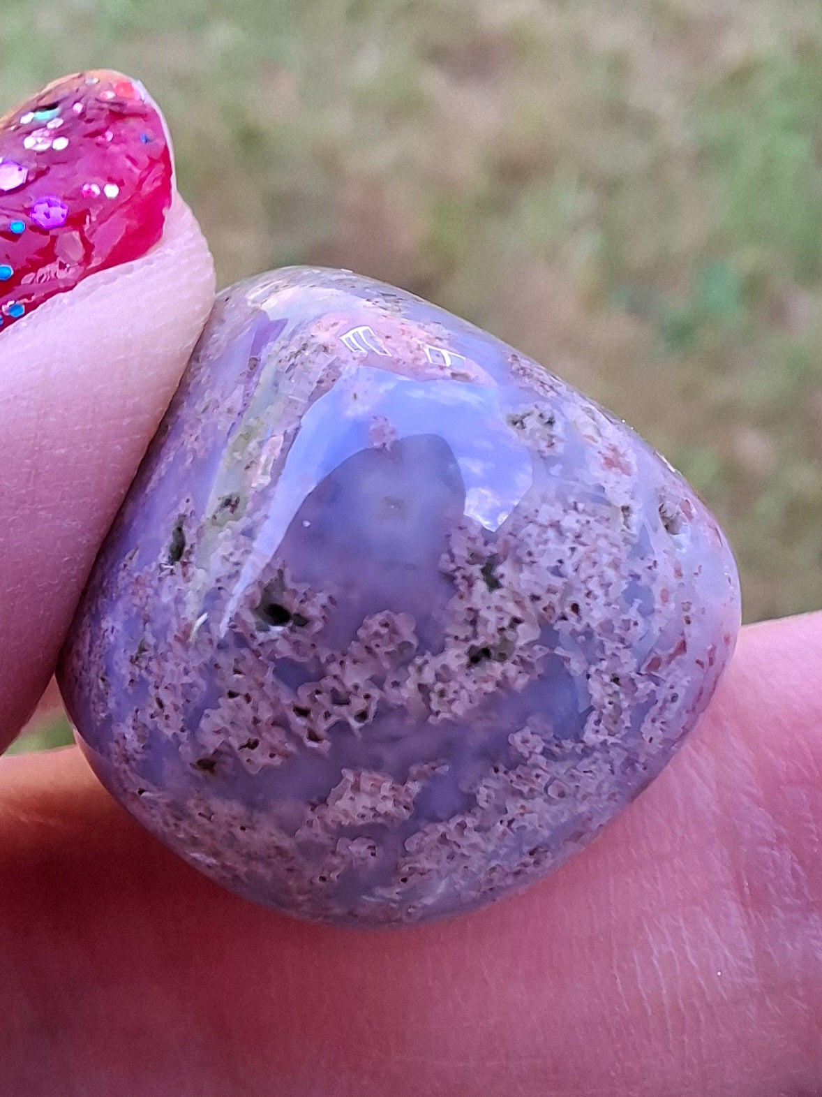 Ocean Jasper, Tumble Stone, Crystal (Ref: T203)
