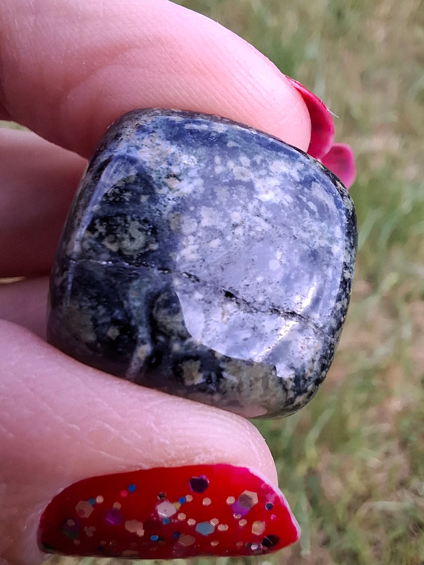 Kambaba Jasper, Tumble Stone, Crystal (Ref: T164)