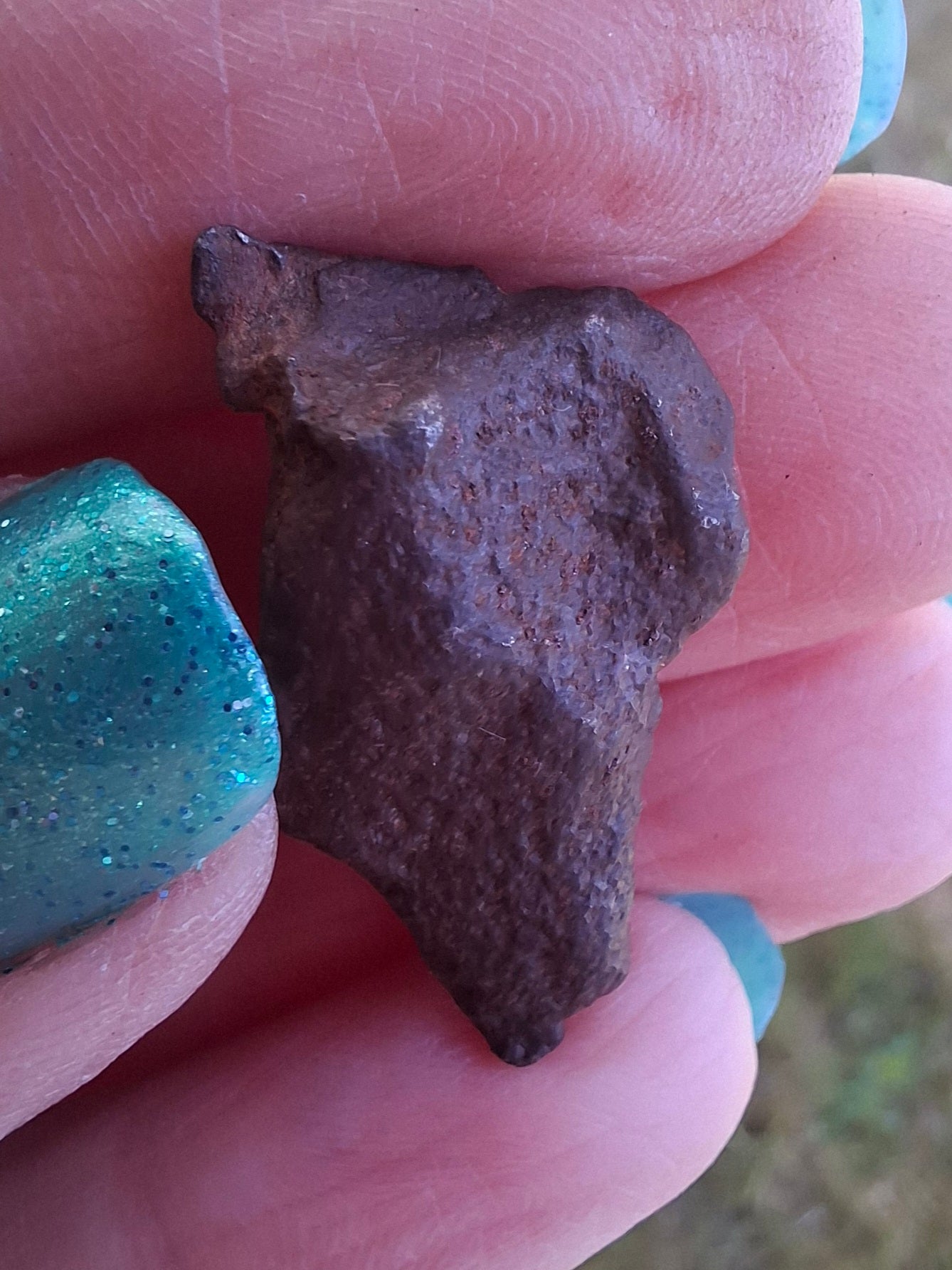 Gebel Kamil Iron Meteorite, 13.55g (Ref: K43)