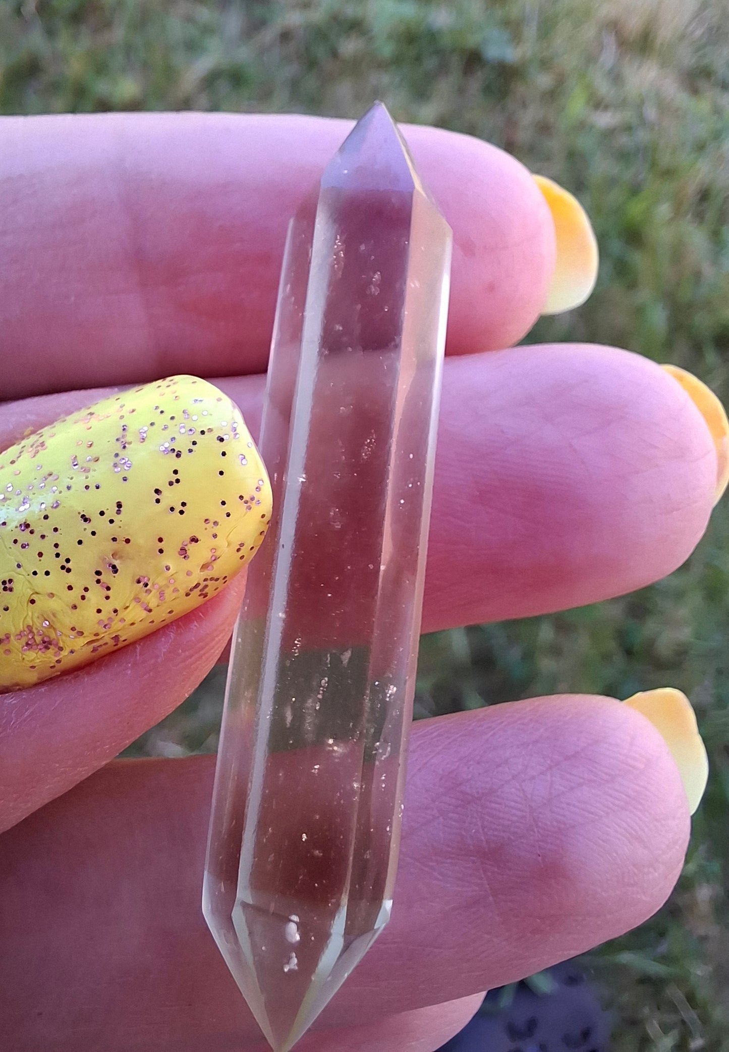 Libyan Desert Glass DT Carving, 4.68g, Tektite (Ref: LDT7)