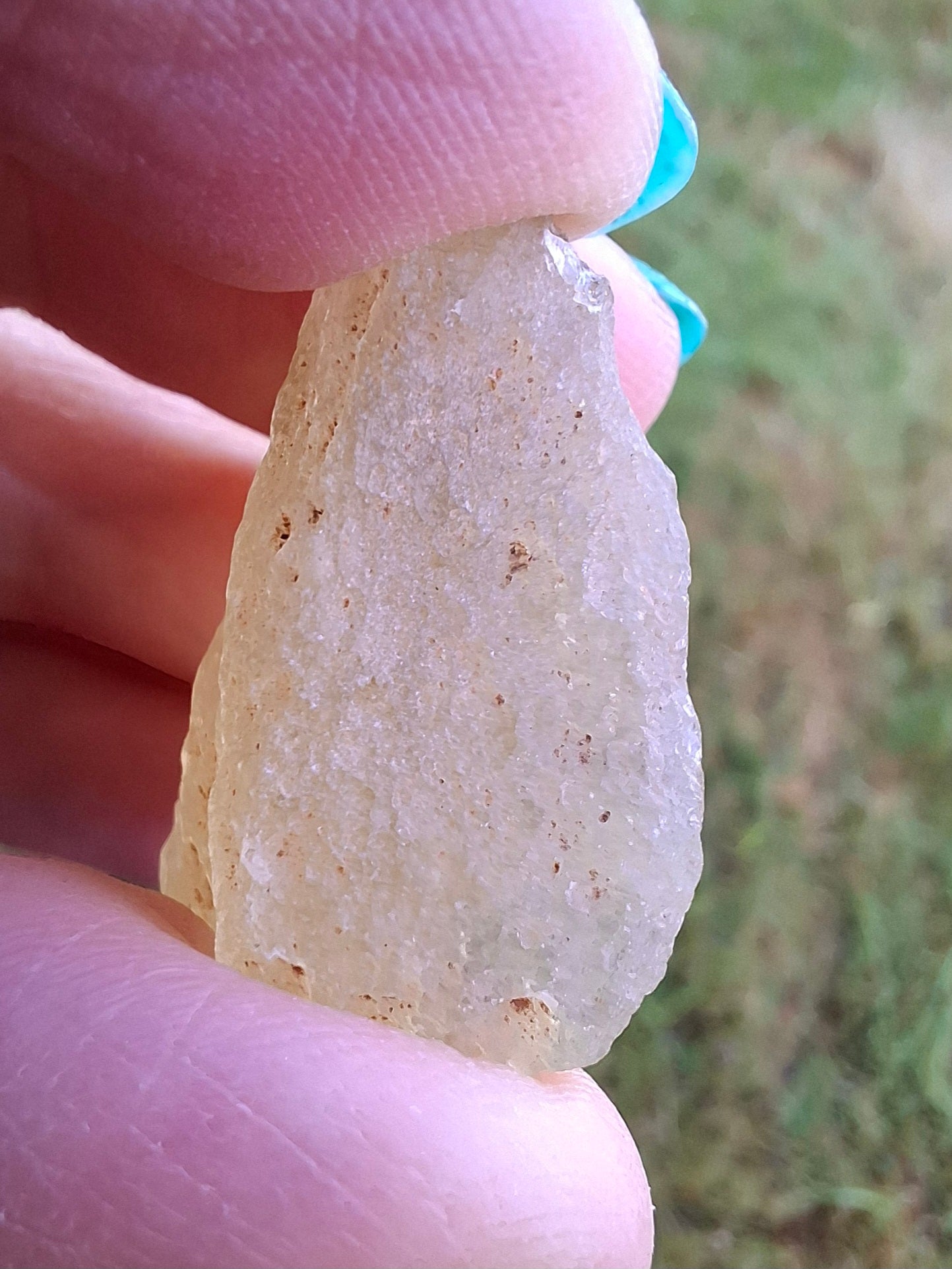 Libyan Desert Glass Piece, 10.15g, Tektite
