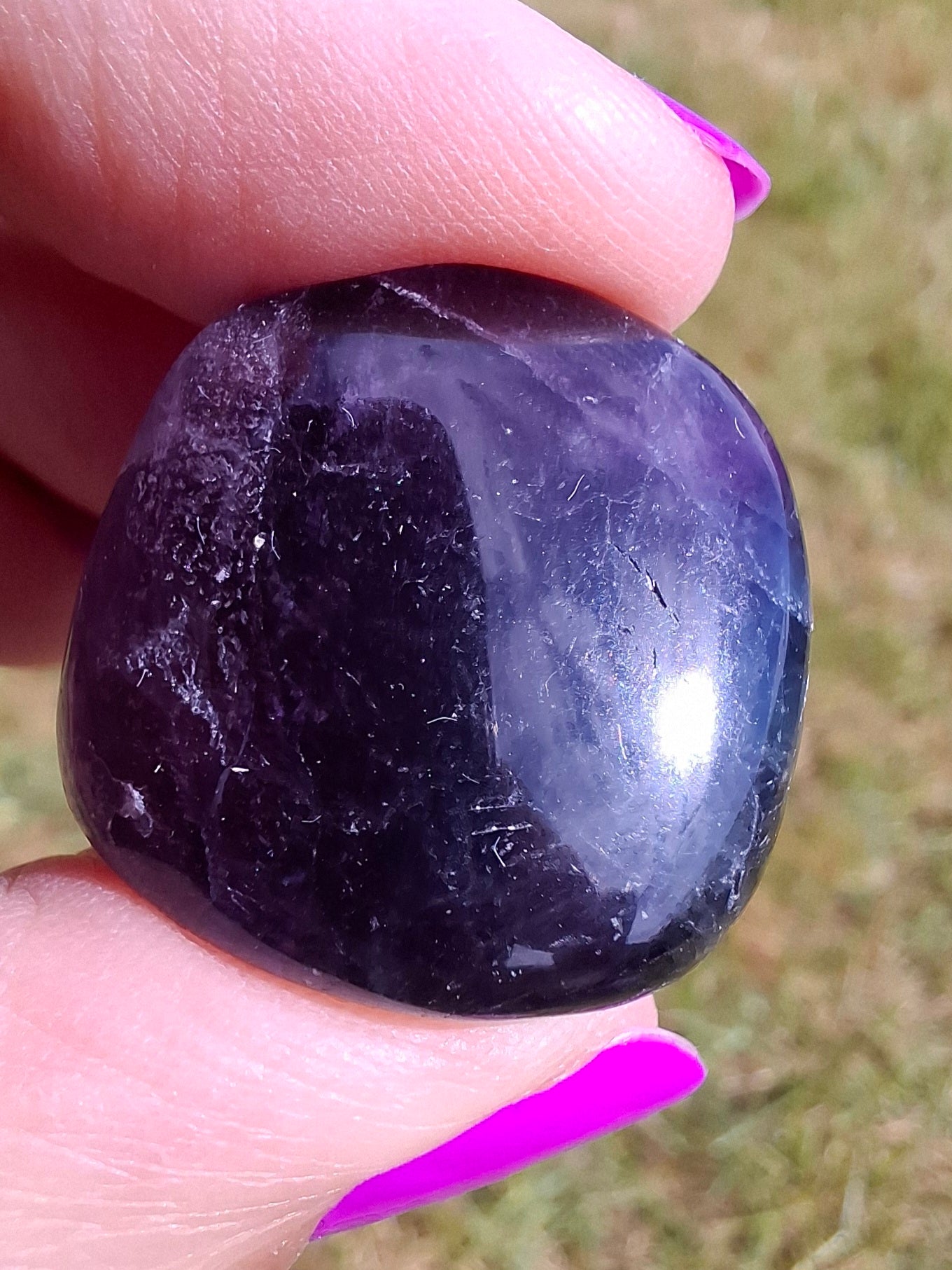 Fluorite, Tumble Stone, Crystal (Ref: T54)
