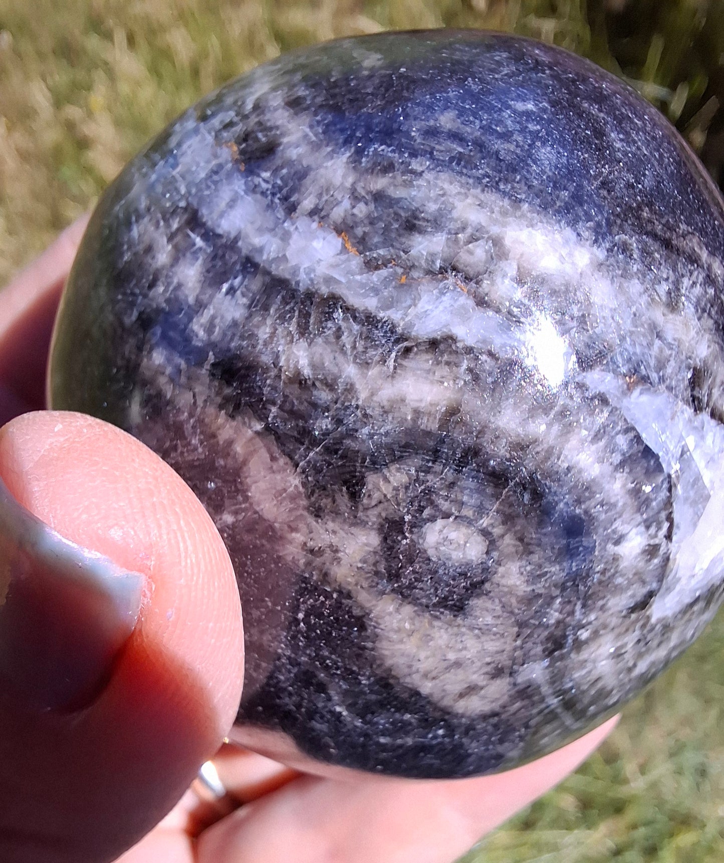 Orthoceras Sphere, Fossil (Ref: OS3)